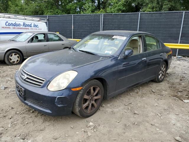 infiniti g35 2005 jnkcv51f35m304386