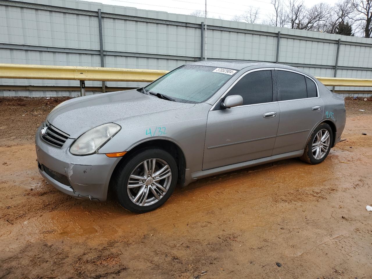 infiniti g 2006 jnkcv51f46m614368