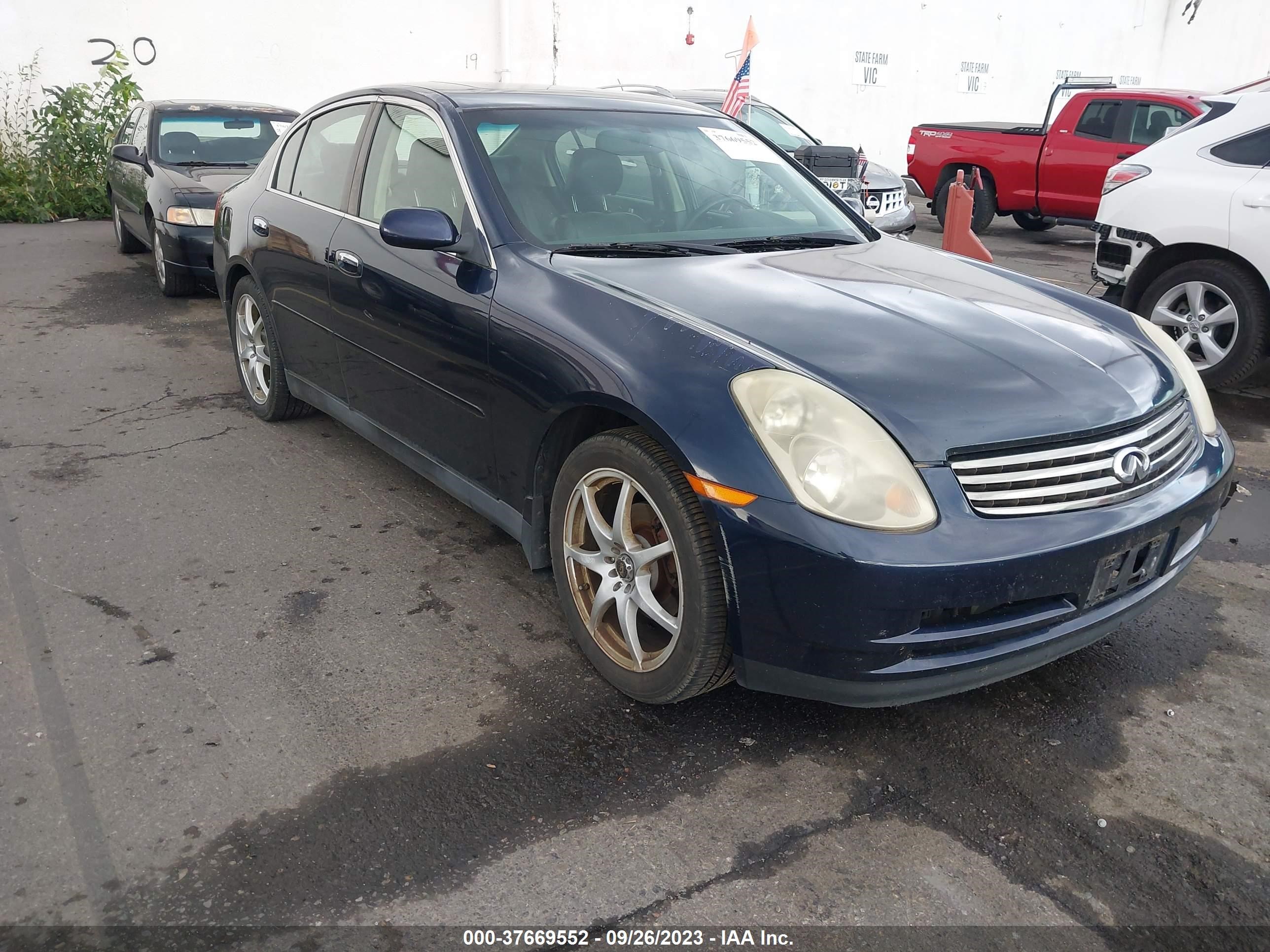 infiniti g 2004 jnkcv51f64m713142