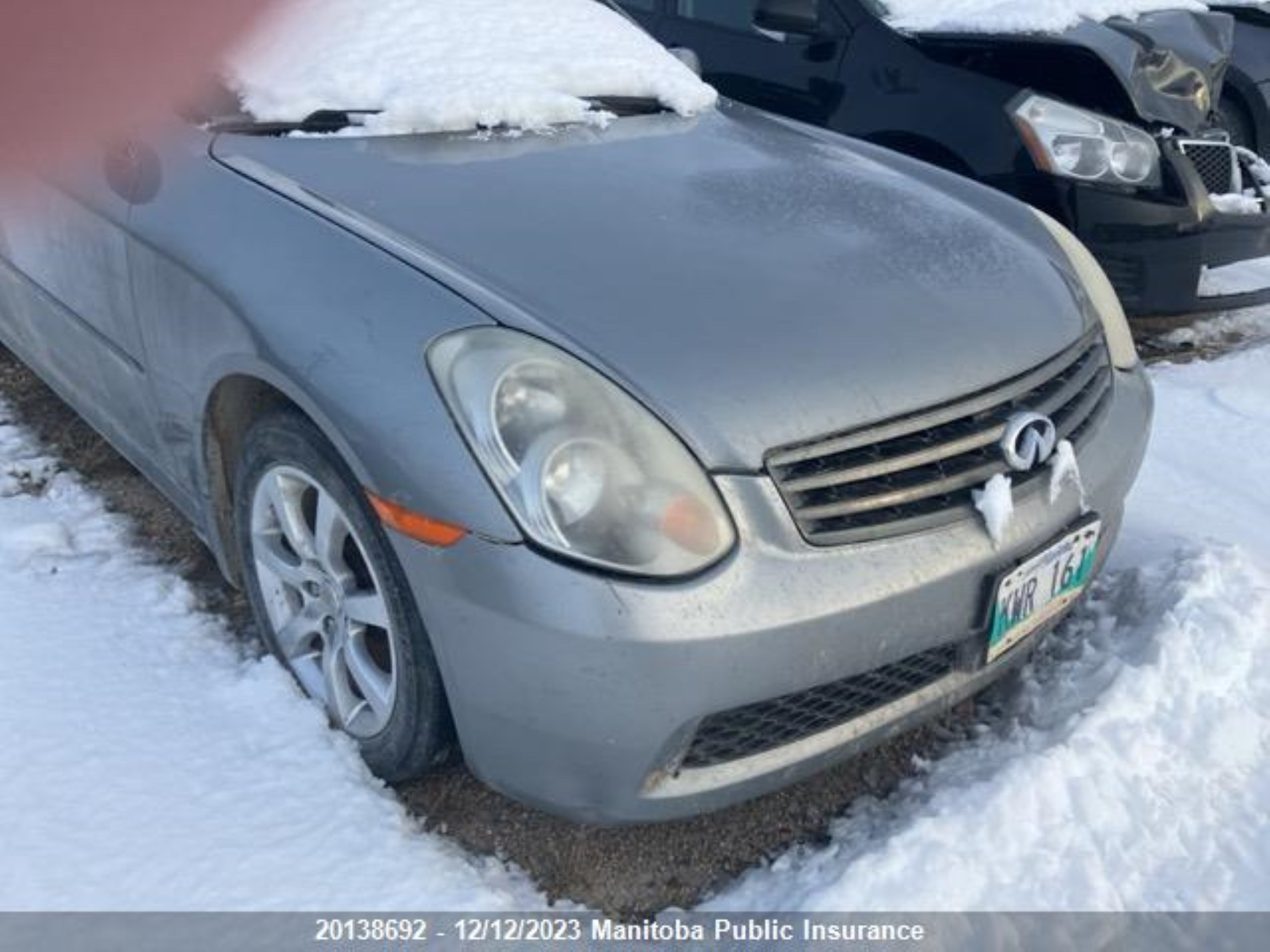 infiniti  2005 jnkcv51f65m301630