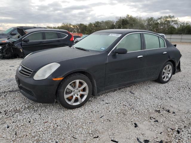 infiniti g35 2006 jnkcv51f66m607518