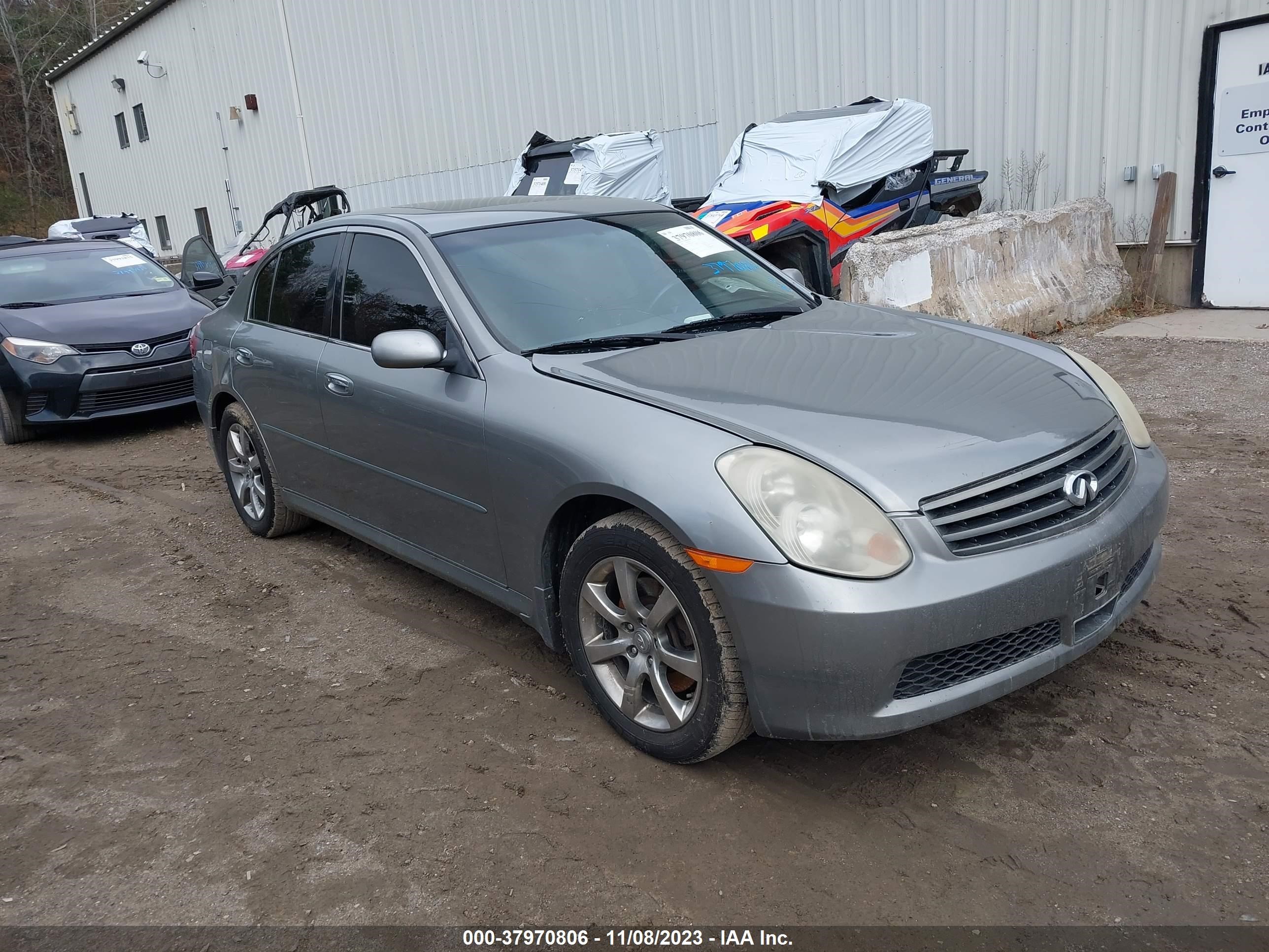 infiniti  2006 jnkcv51f76m616762