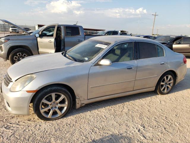 infiniti g35 2006 jnkcv51f86m606631