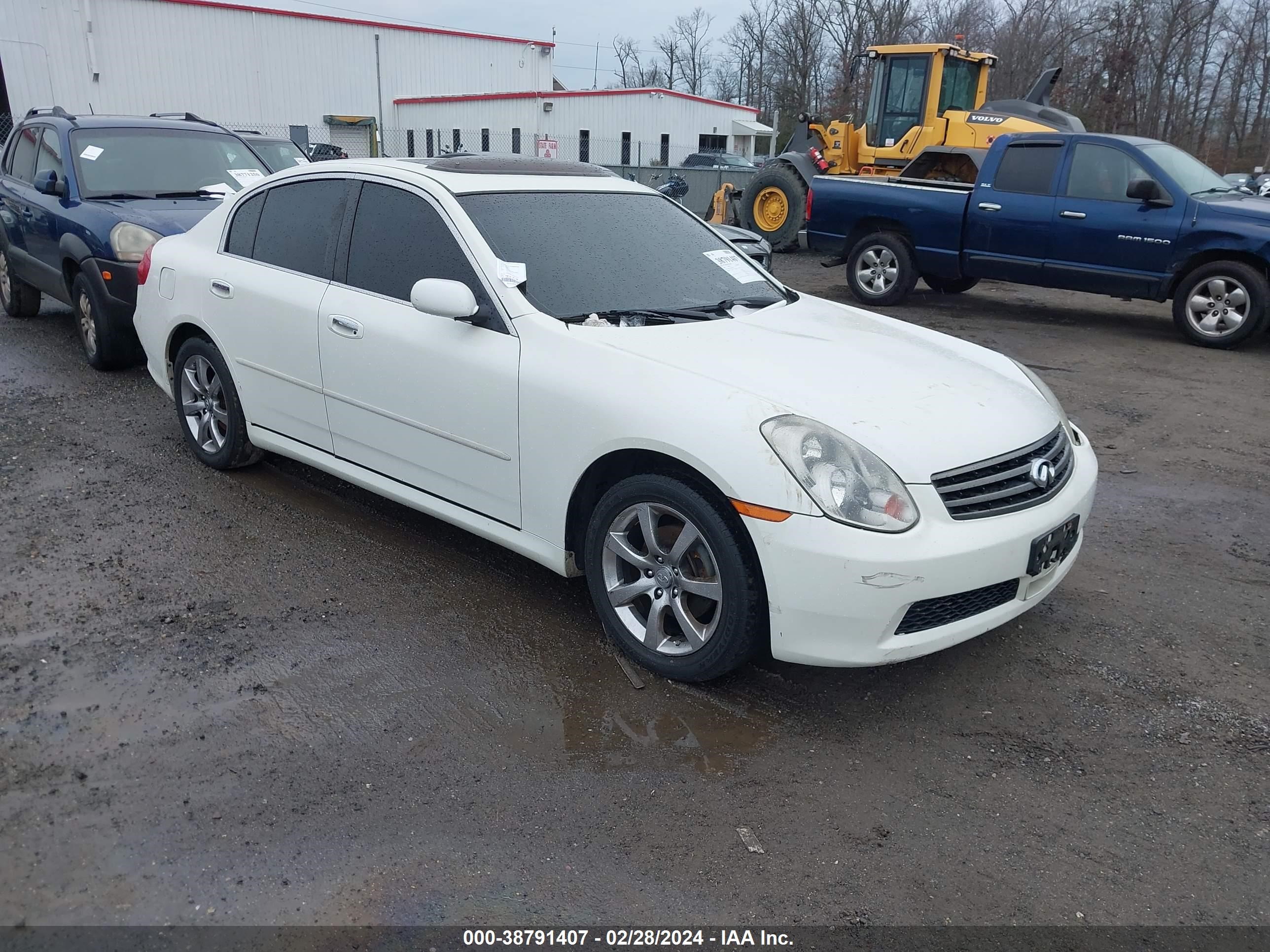 infiniti  2005 jnkcv51fx5m311075