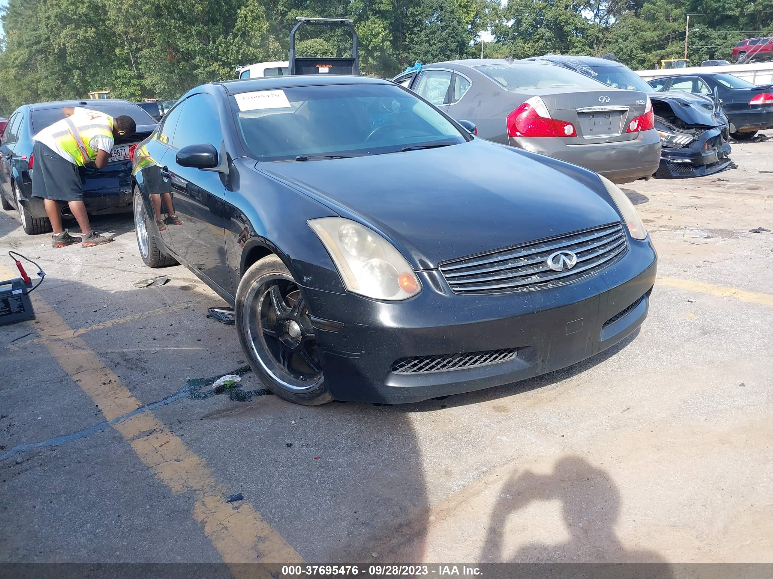 infiniti g 2006 jnkcv54e16m700871