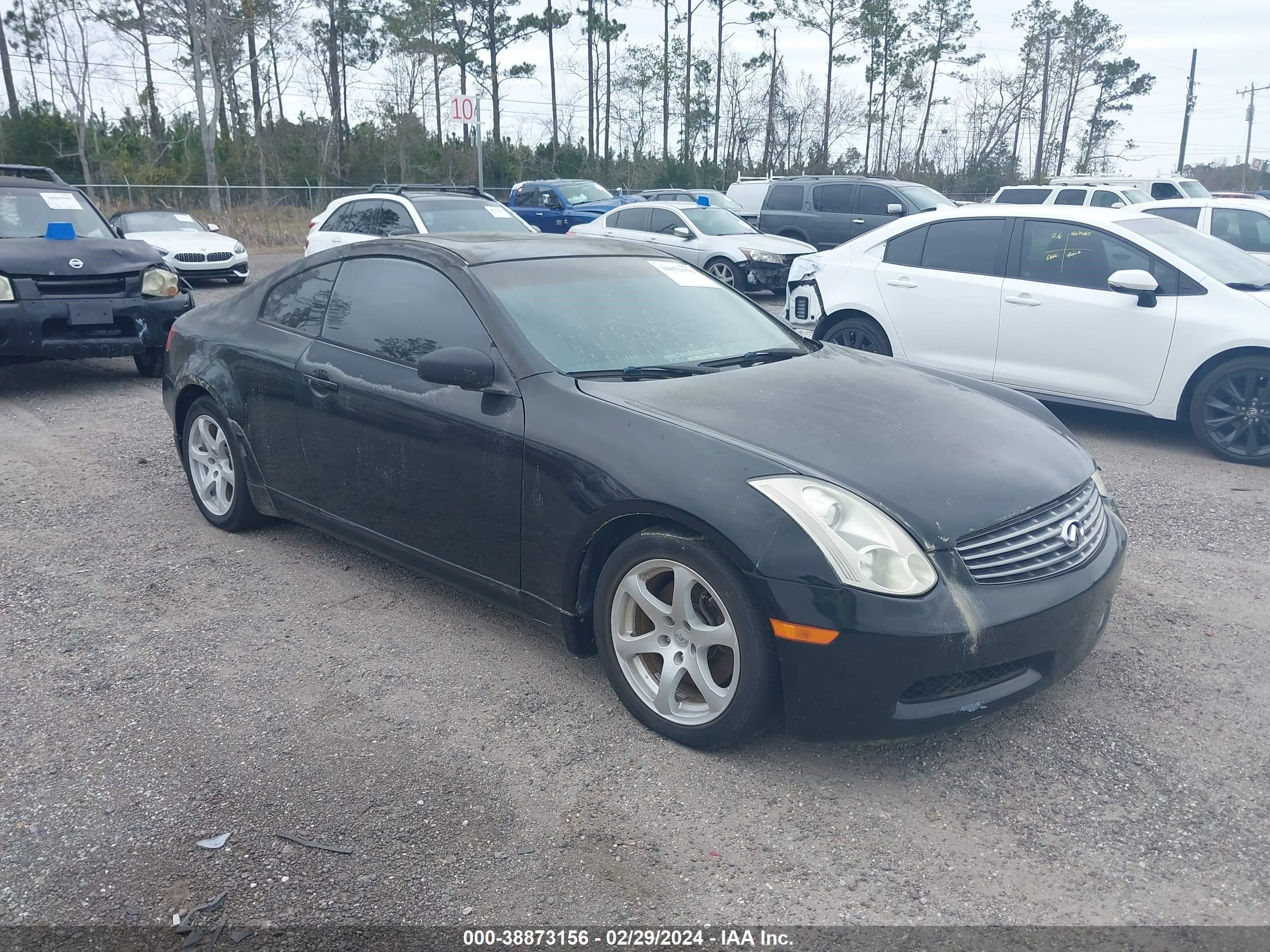 infiniti g 2006 jnkcv54e16m715371