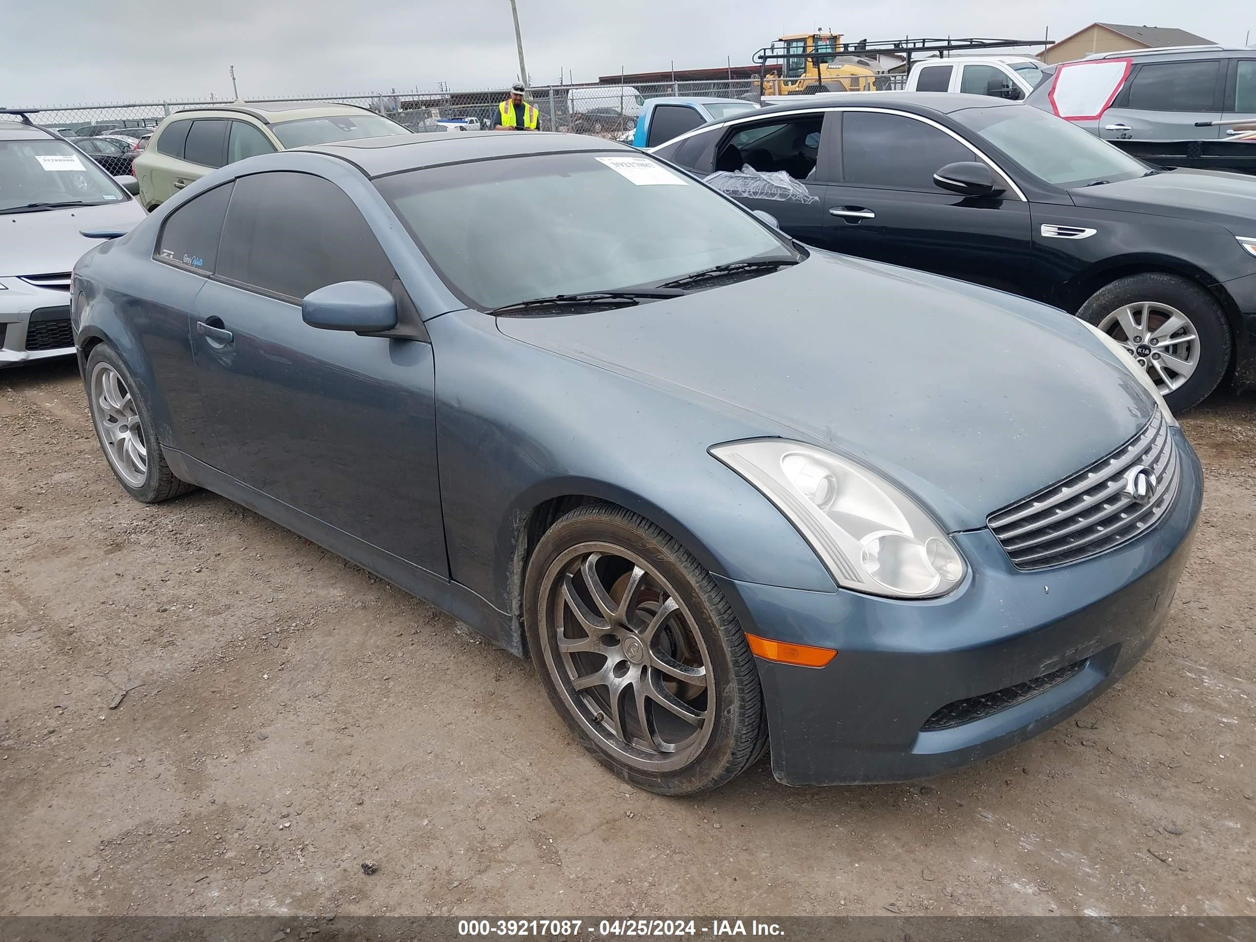 infiniti g 2006 jnkcv54e26m707862