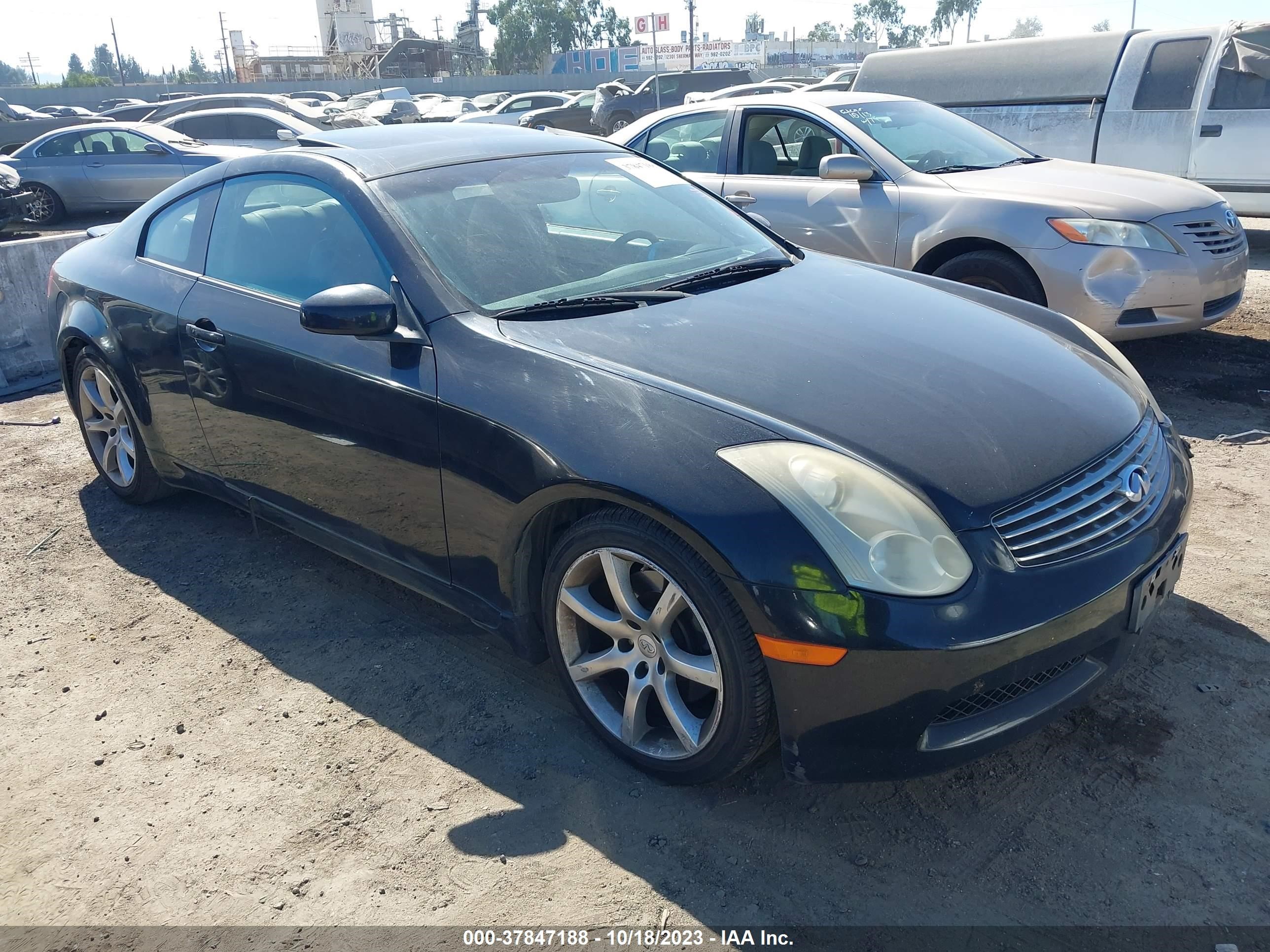 infiniti g 2007 jnkcv54e67m903577