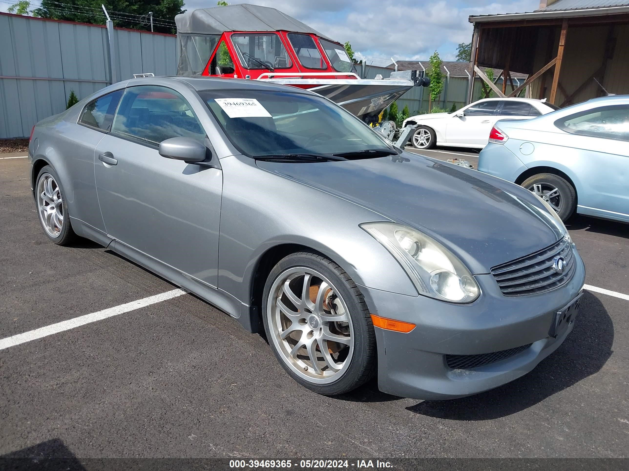 infiniti g 2006 jnkcv54e76m717559