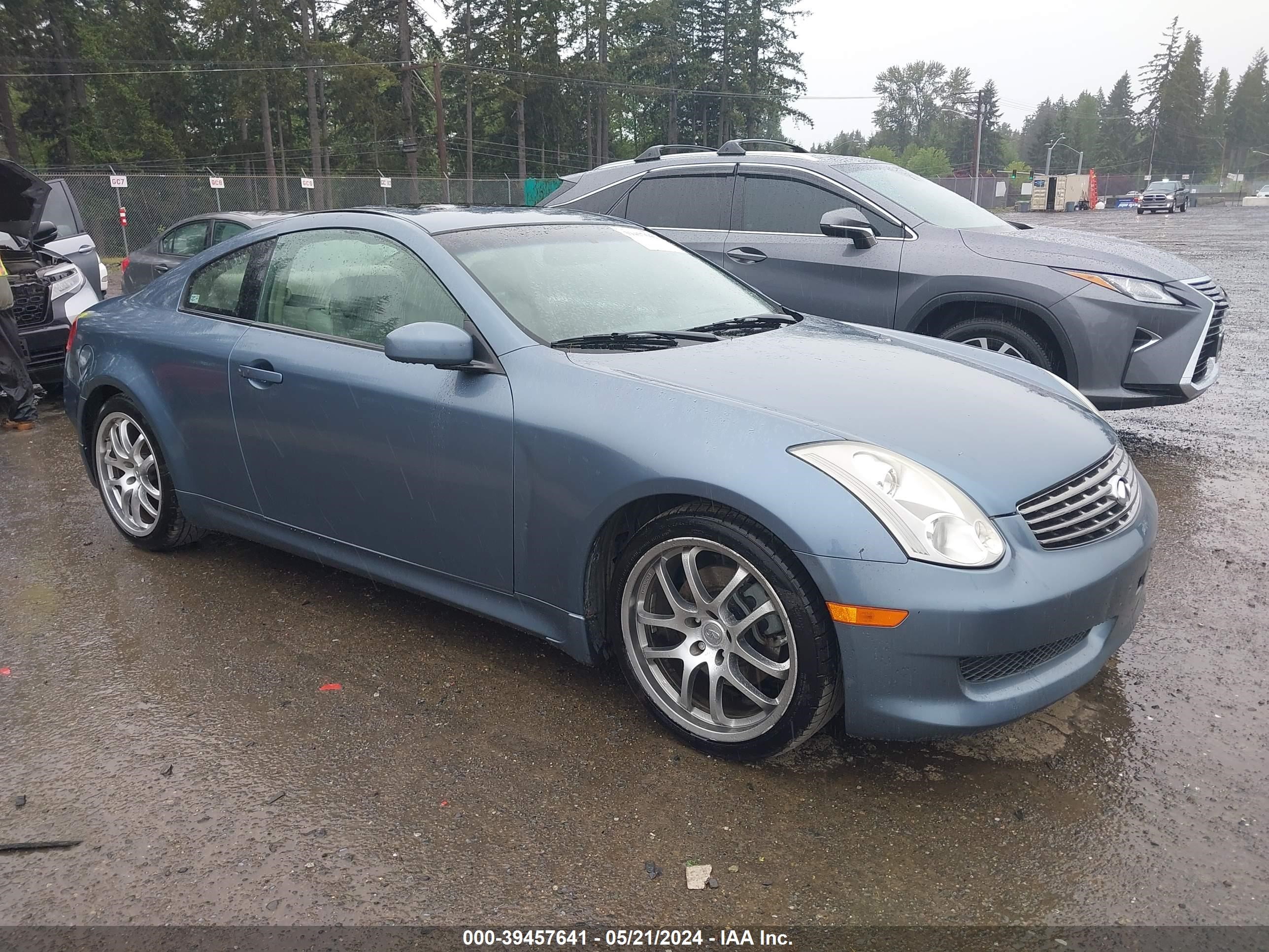 infiniti g 2007 jnkcv54e77m907556