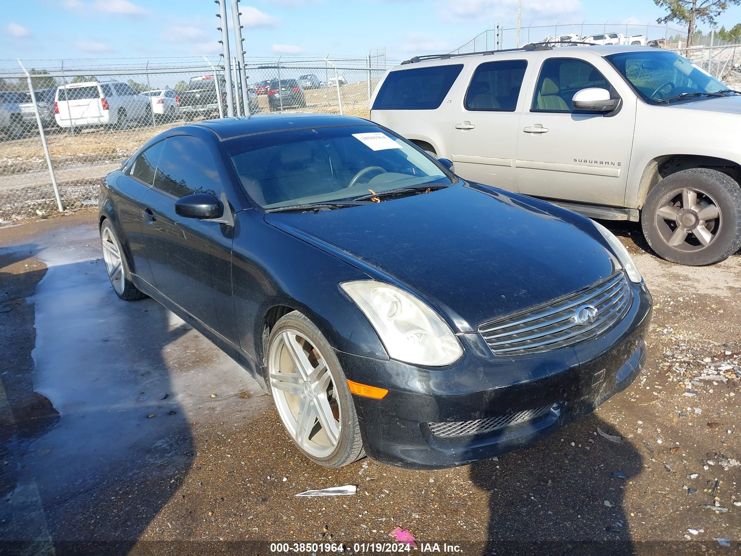 infiniti g 2007 jnkcv54e87m905122