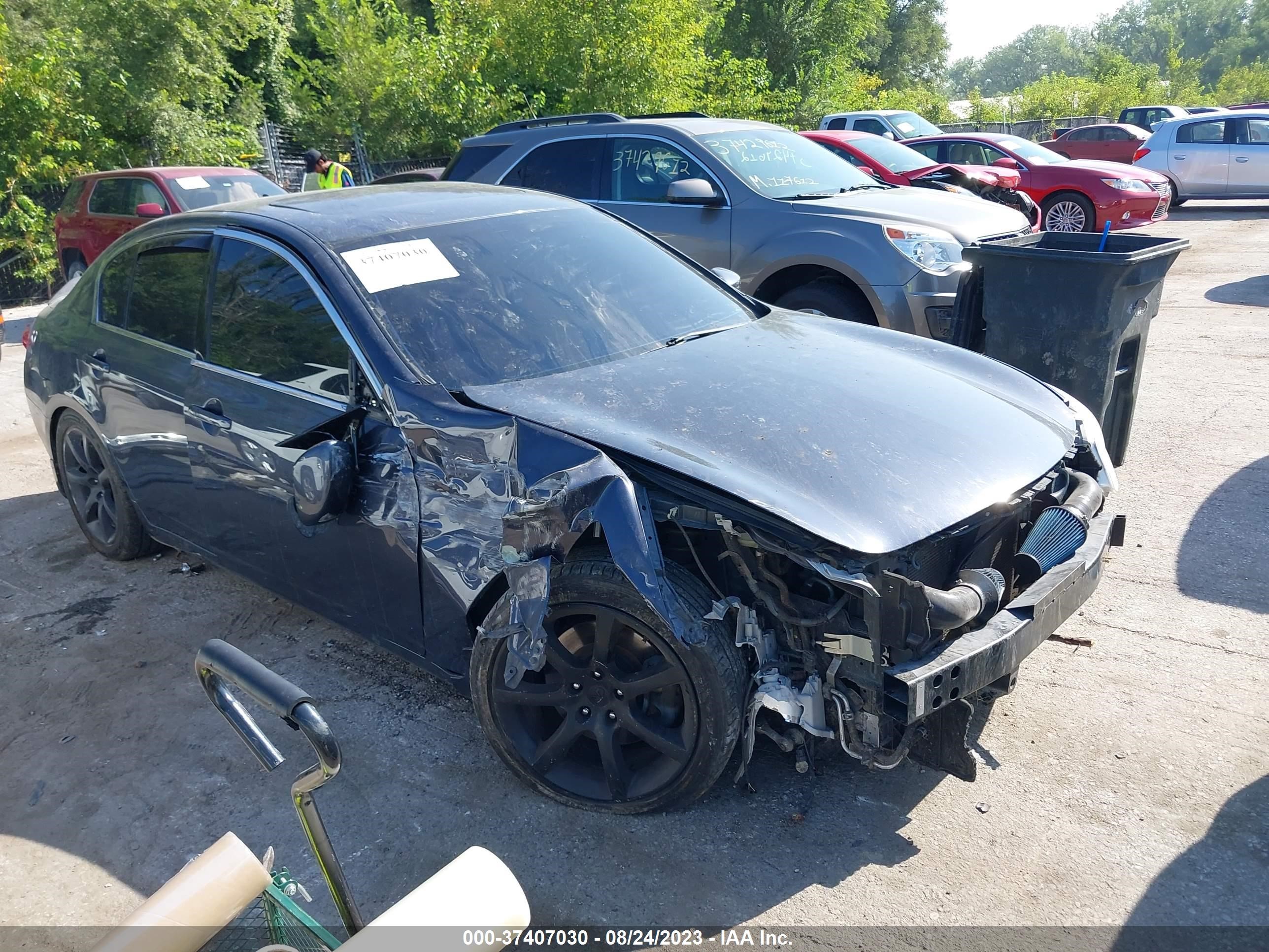 infiniti g 2009 jnkcv61e09m011886