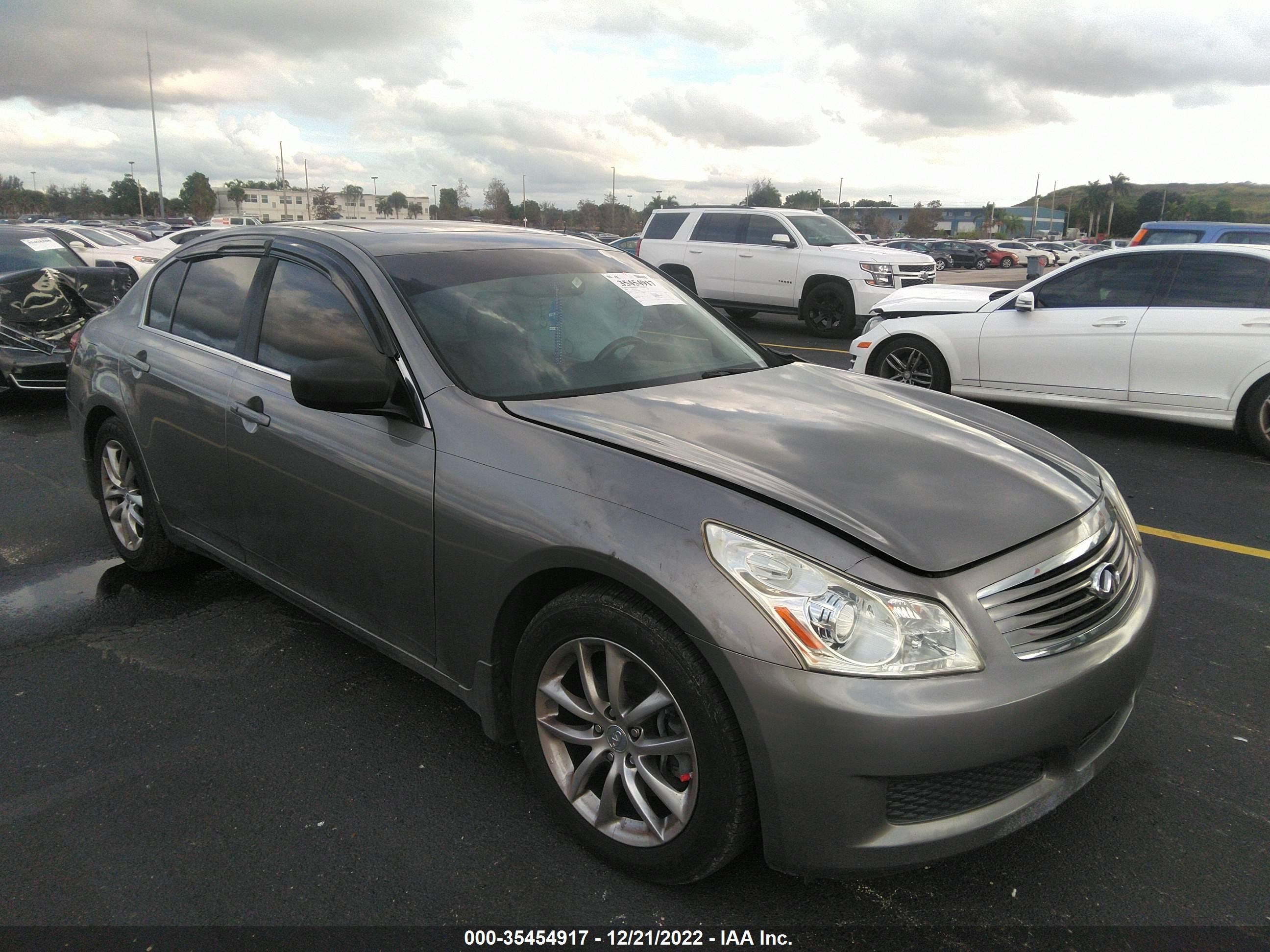 infiniti g 2009 jnkcv61e19m014263