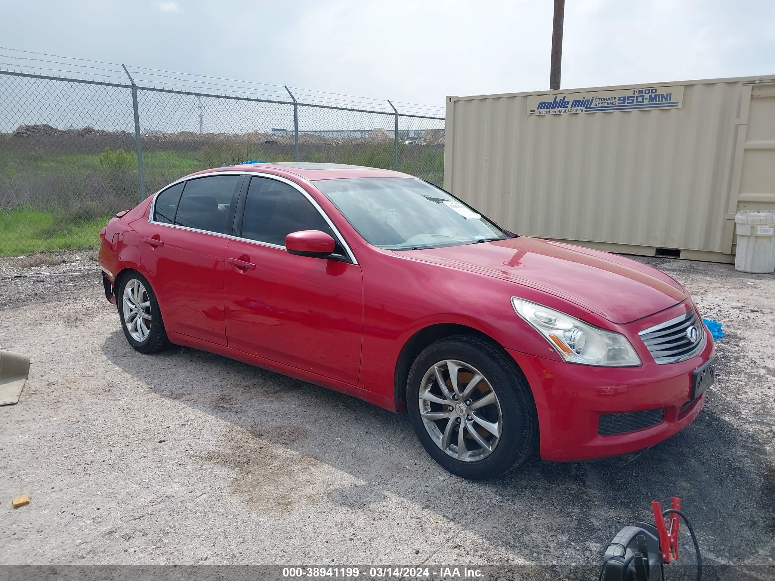 infiniti g 2009 jnkcv61e39m310448