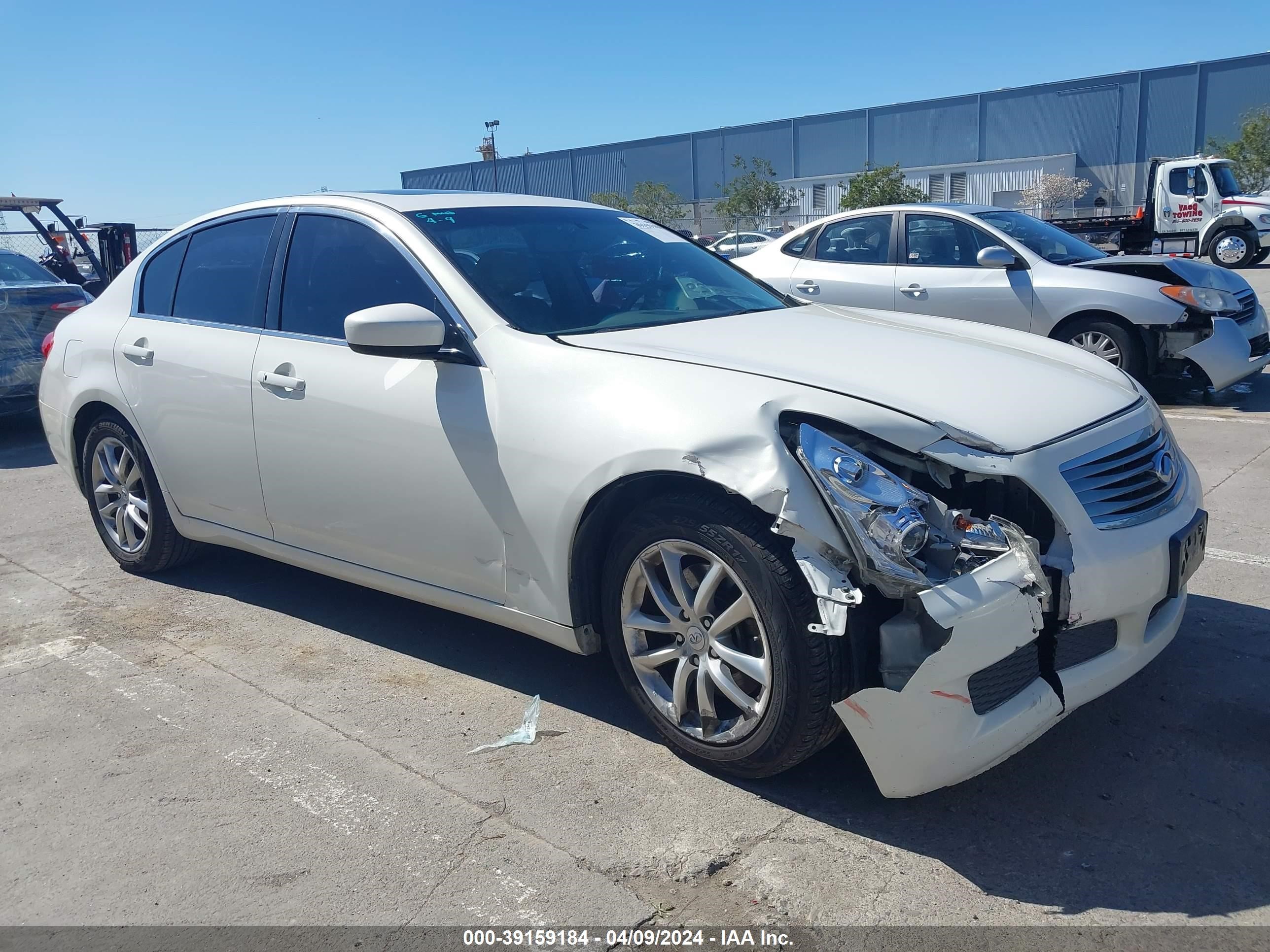 infiniti g 2009 jnkcv61e49m012619