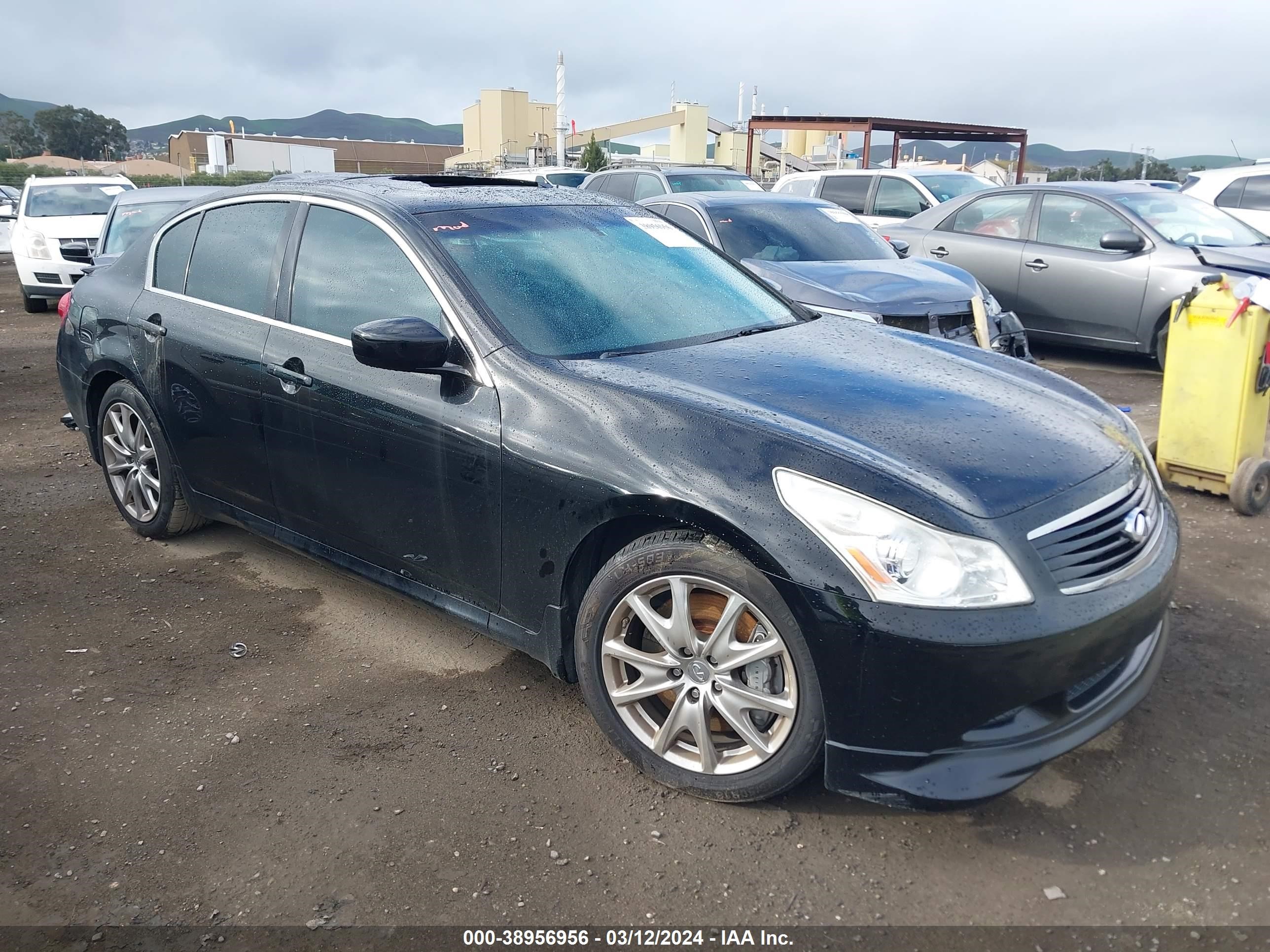 infiniti g 2009 jnkcv61e49m301435