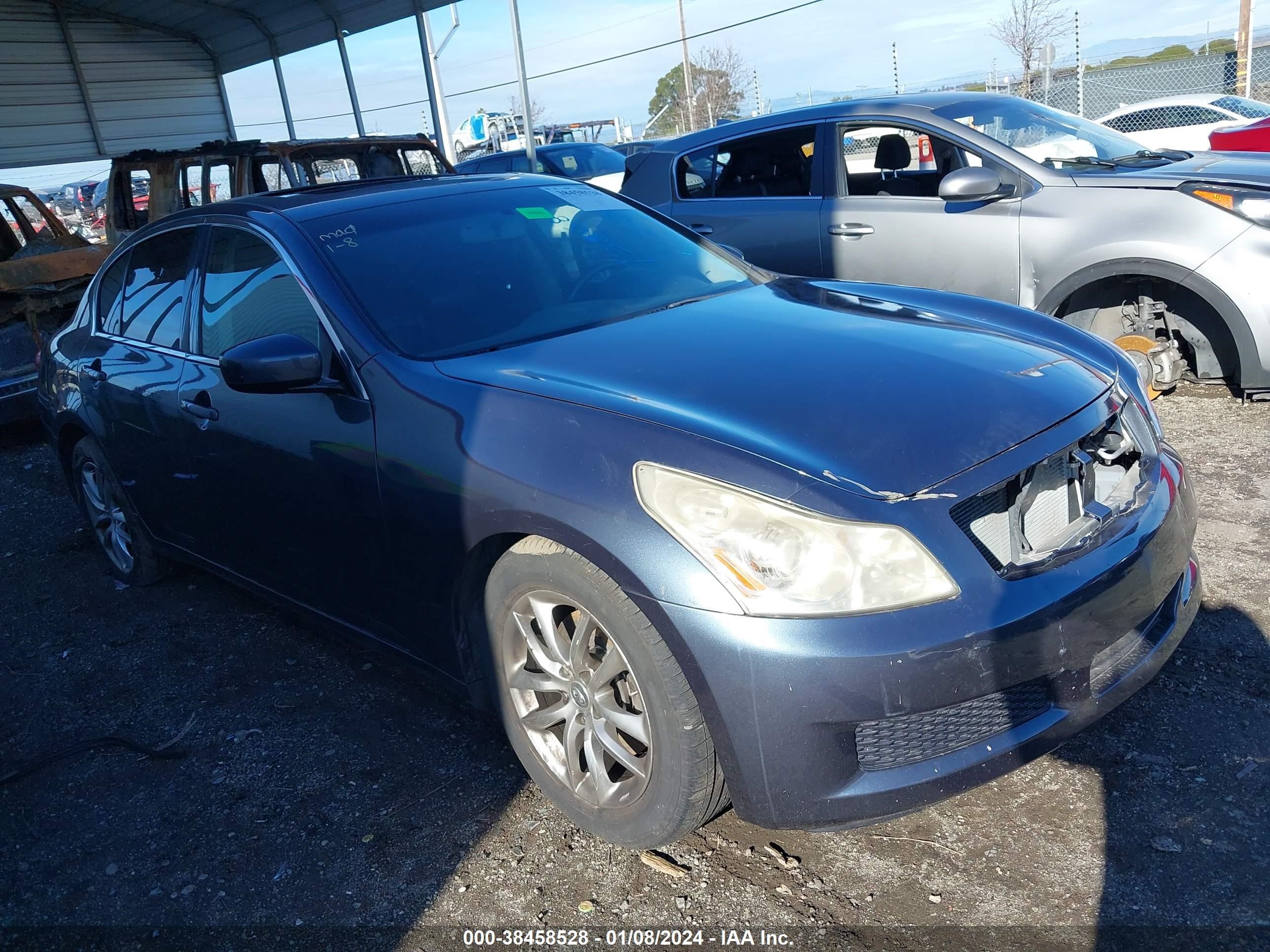 infiniti g 2009 jnkcv61e49m310832