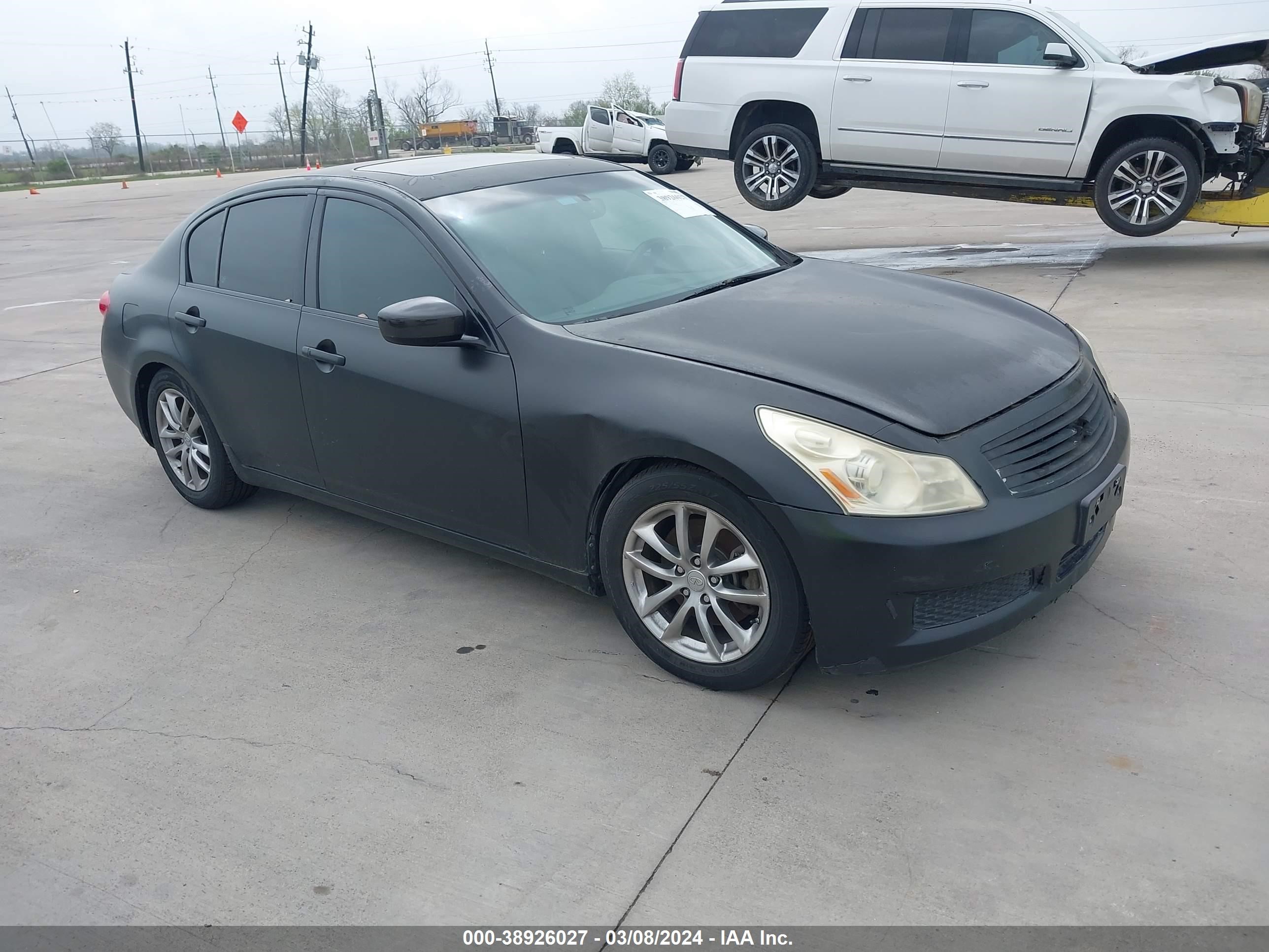 infiniti g 2009 jnkcv61e59m303890