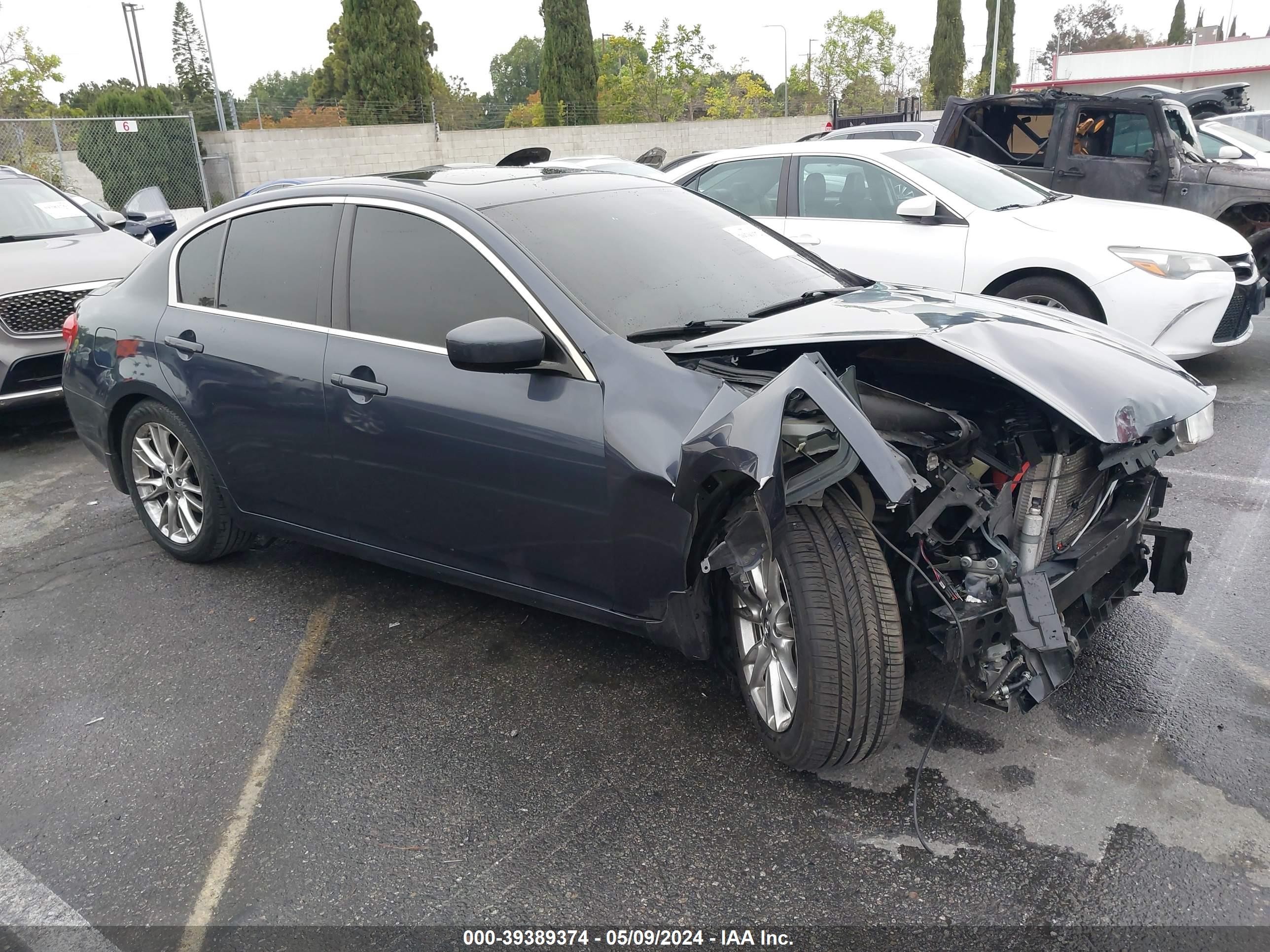 infiniti g 2009 jnkcv61e69m012637