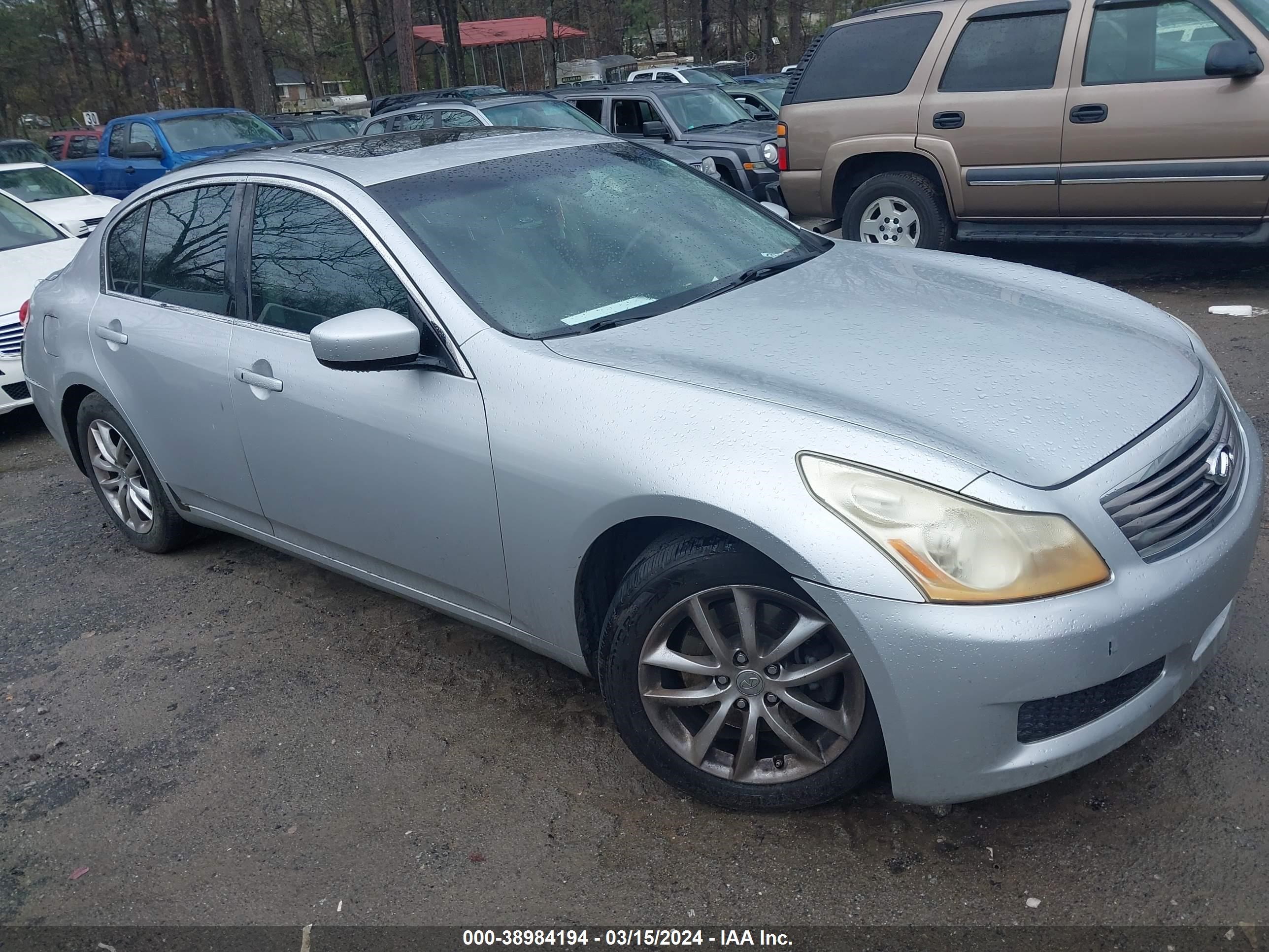 infiniti g 2009 jnkcv61e69m015067