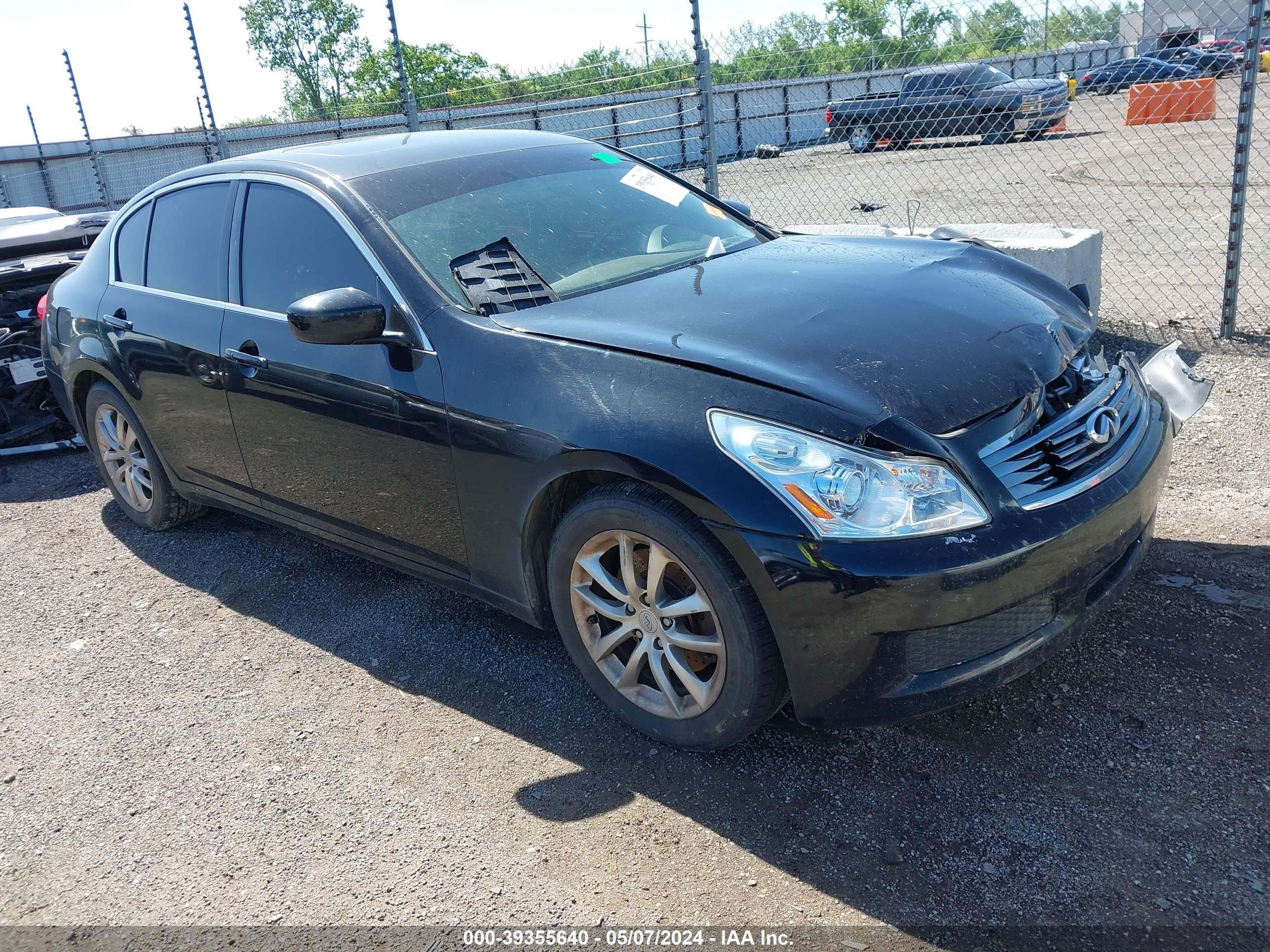 infiniti g 2009 jnkcv61e69m310198