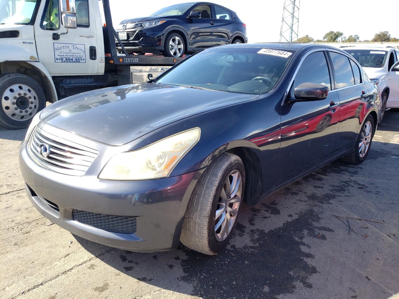 infiniti g 2009 jnkcv61e89m013627