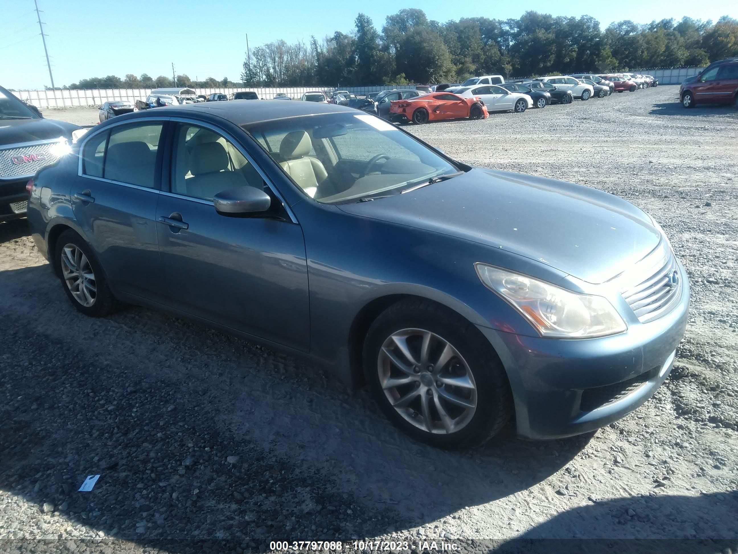 infiniti g 2009 jnkcv61e99m301477