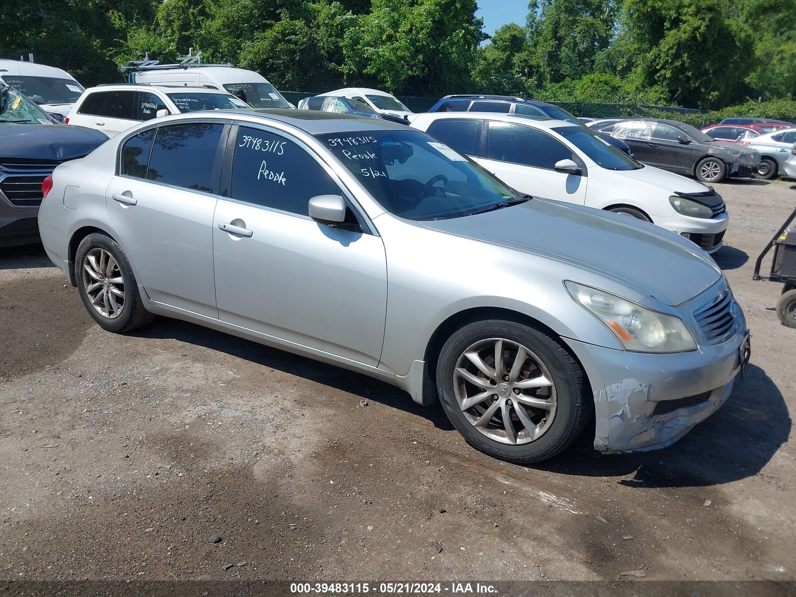 infiniti g 2009 jnkcv61e99m302919