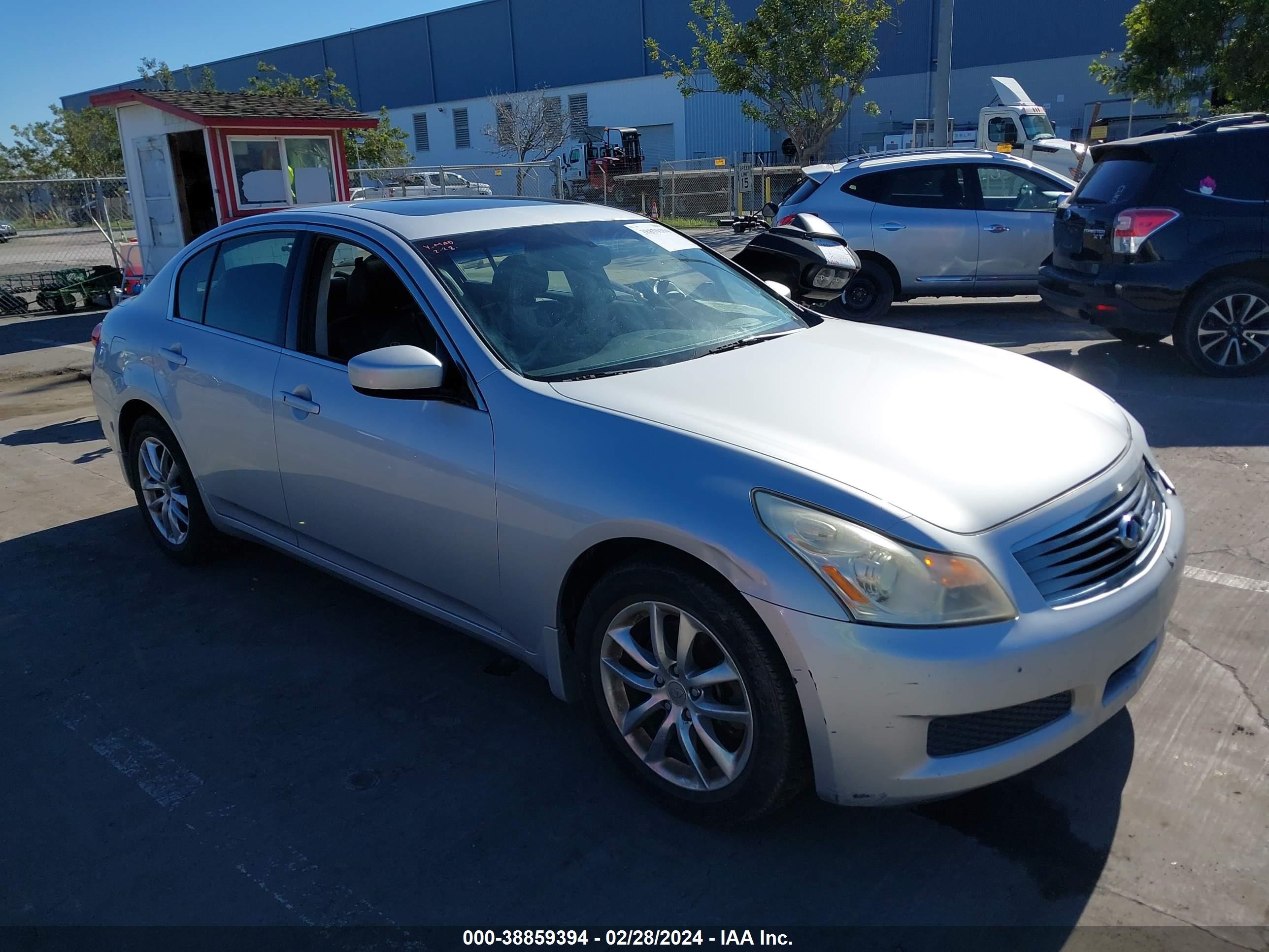 infiniti  2009 jnkcv61f29m054666