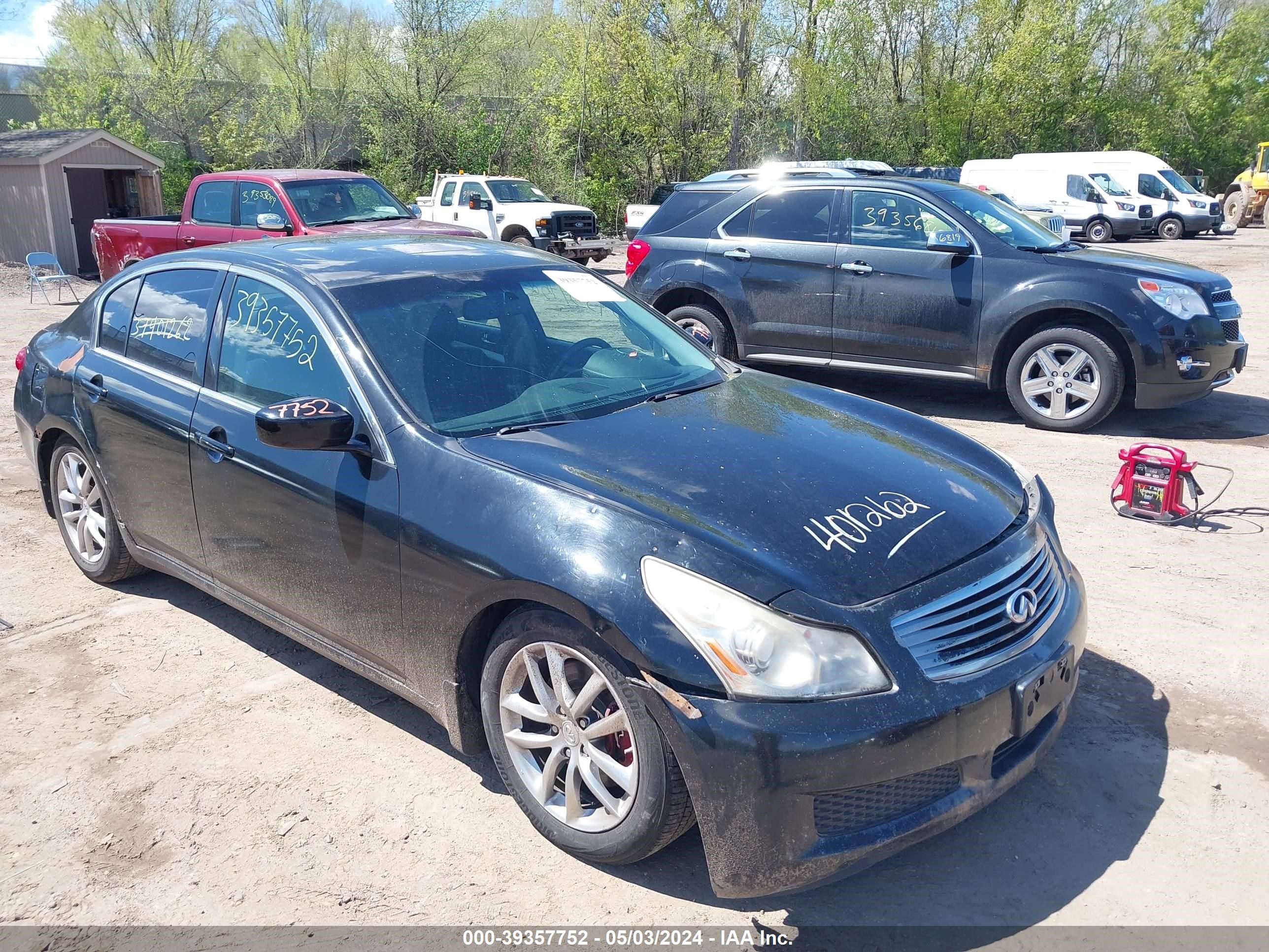 infiniti g 2009 jnkcv61fx9m355069