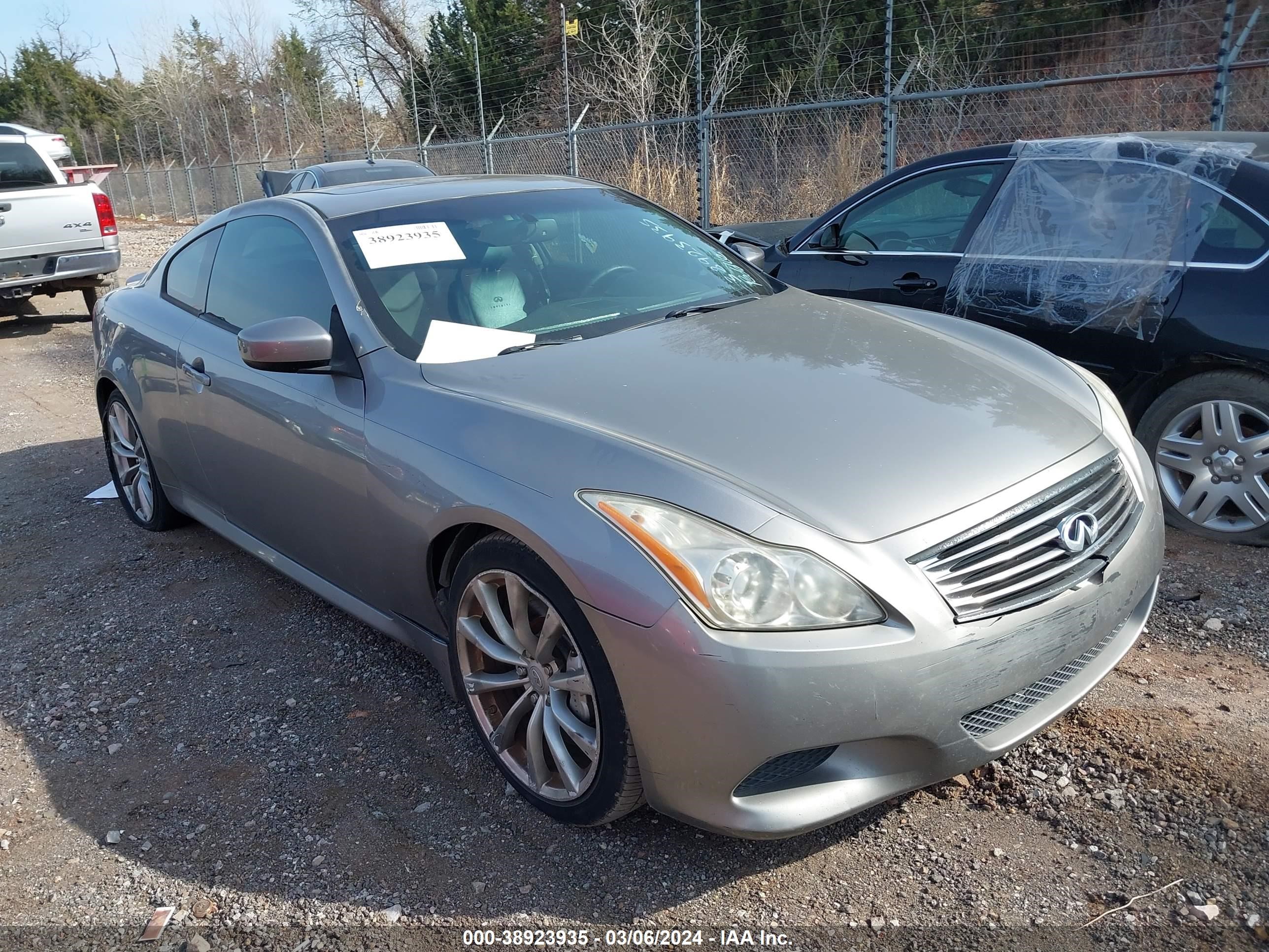 infiniti g 2008 jnkcv64e48m124993