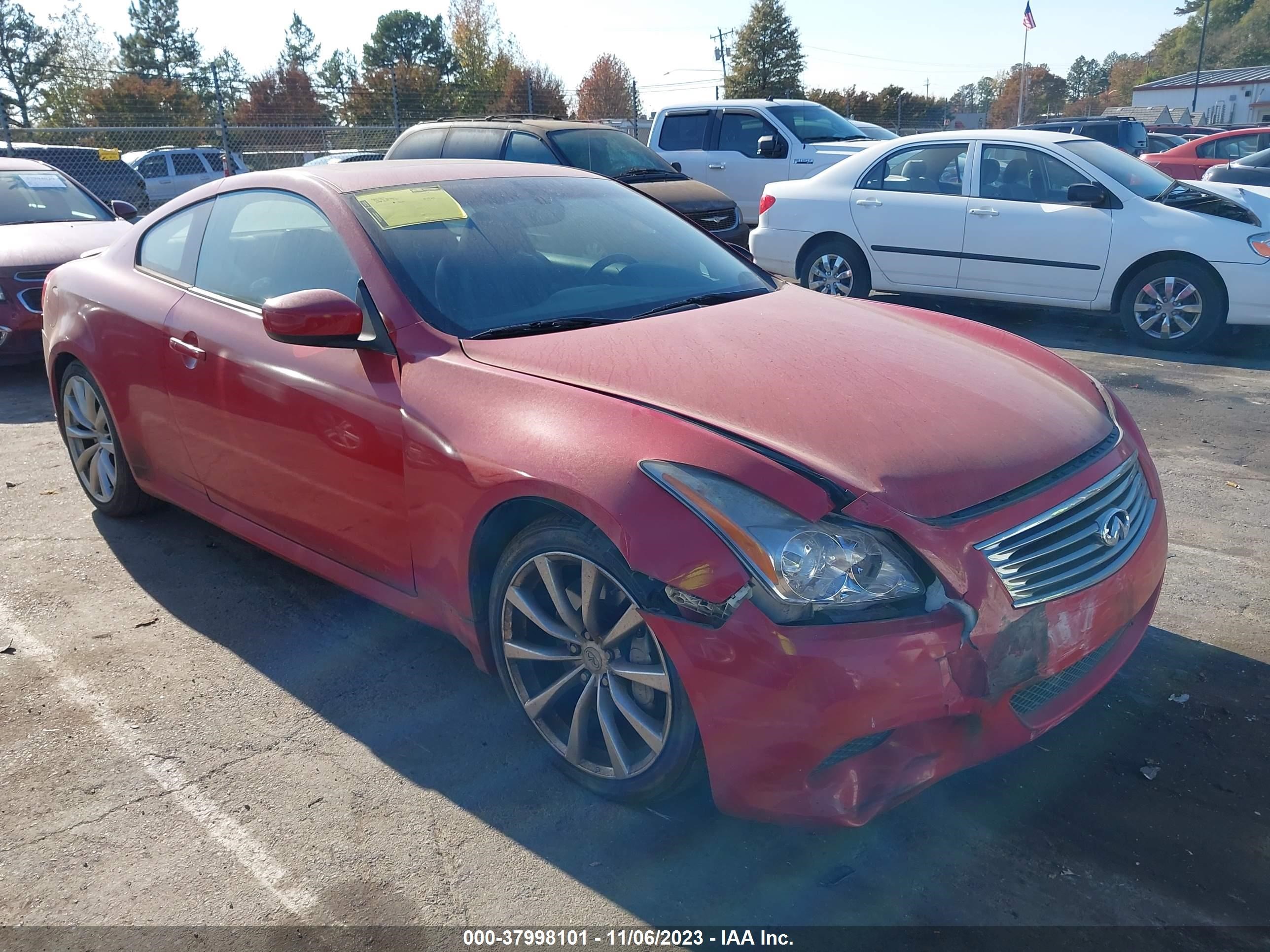 infiniti g 2008 jnkcv64e58m113856