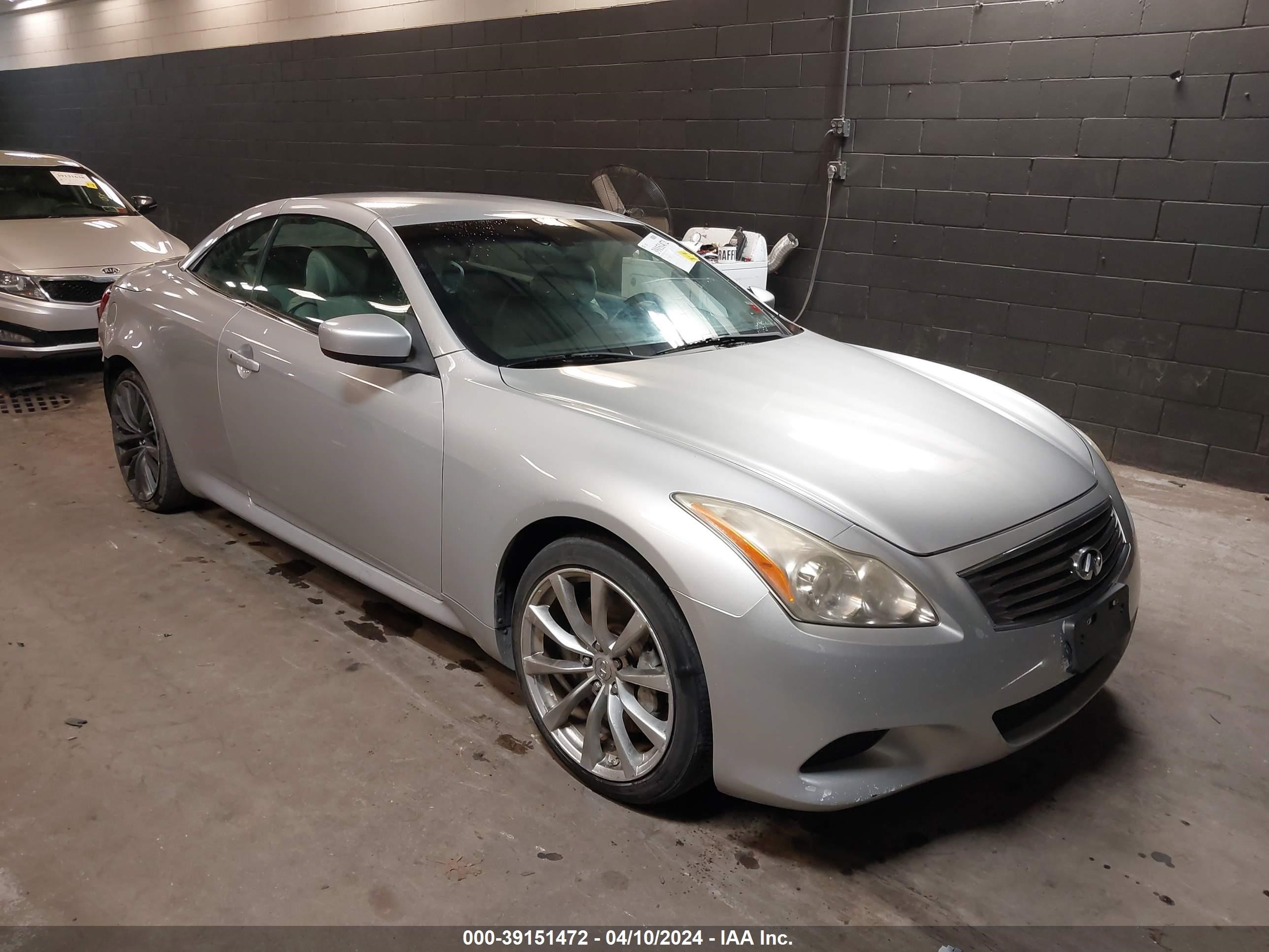 infiniti g 2009 jnkcv66e59m720841