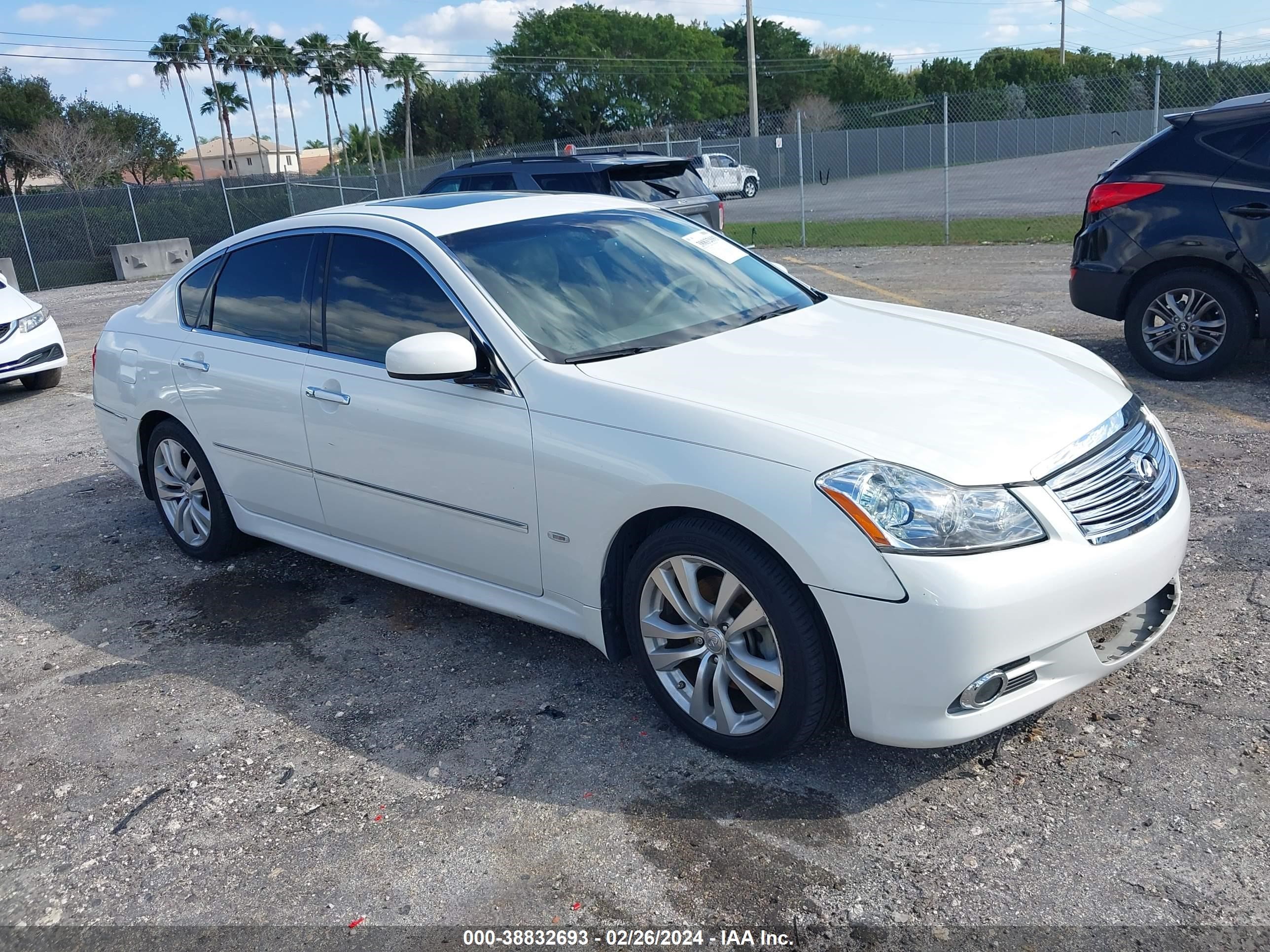 infiniti m 2009 jnkcy01e89m800615