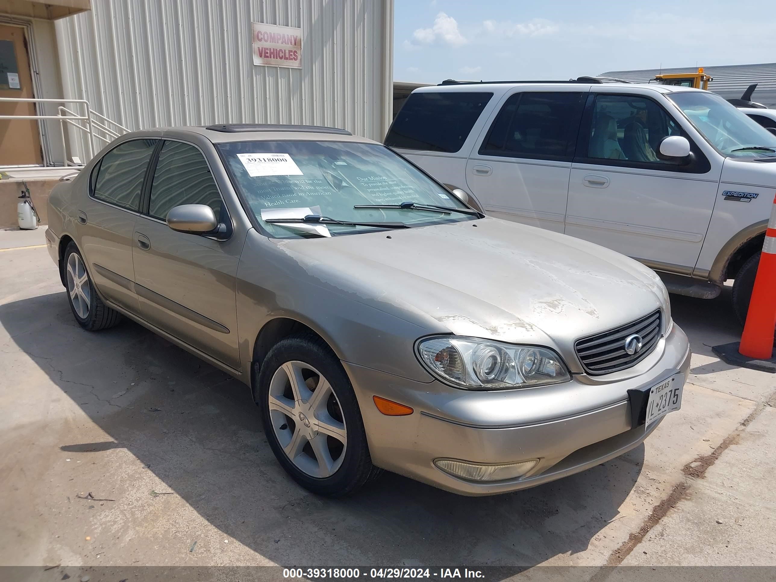 infiniti i 2002 jnkda31a52t023295