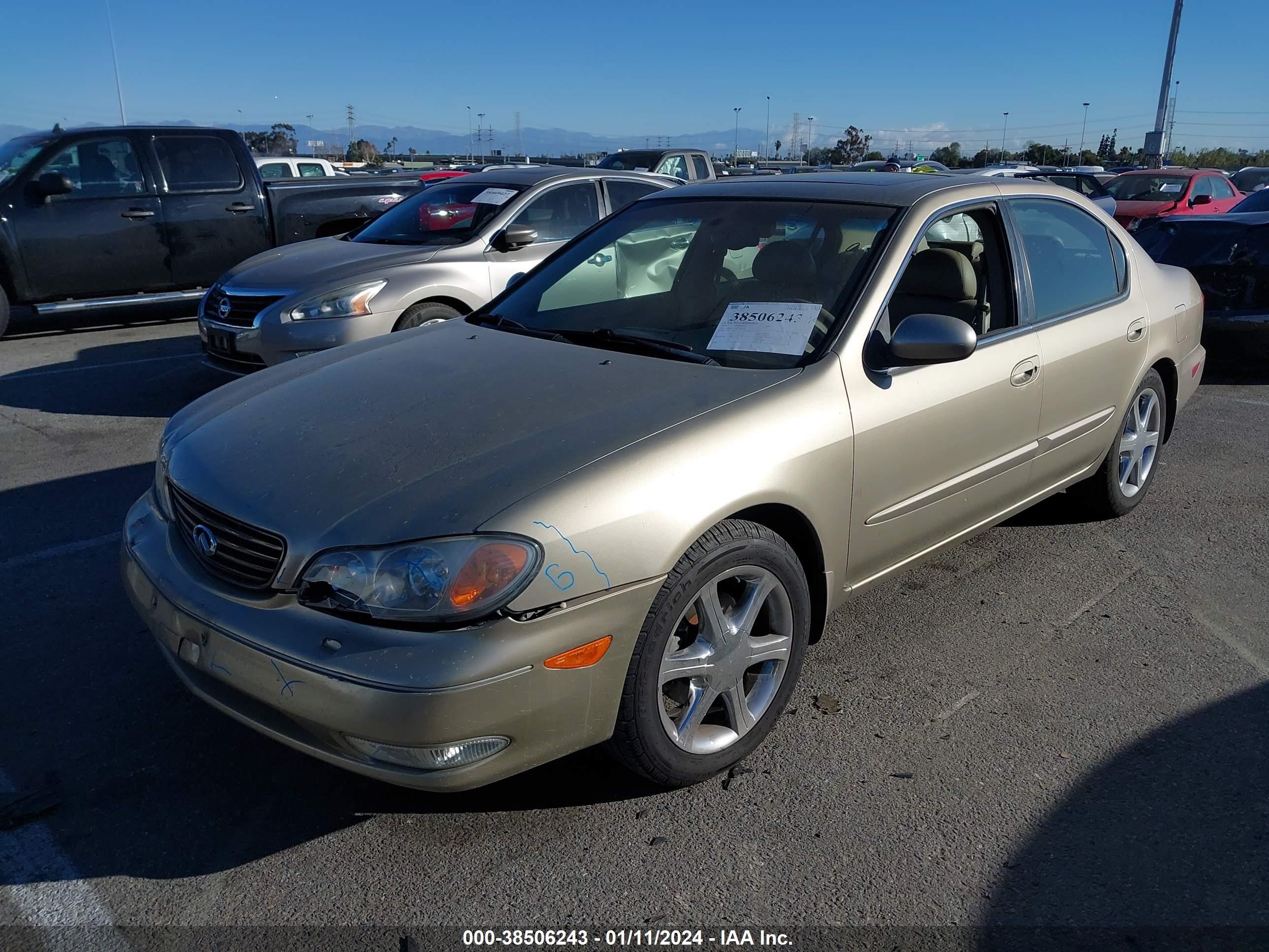 infiniti i 2003 jnkda31a63t107336