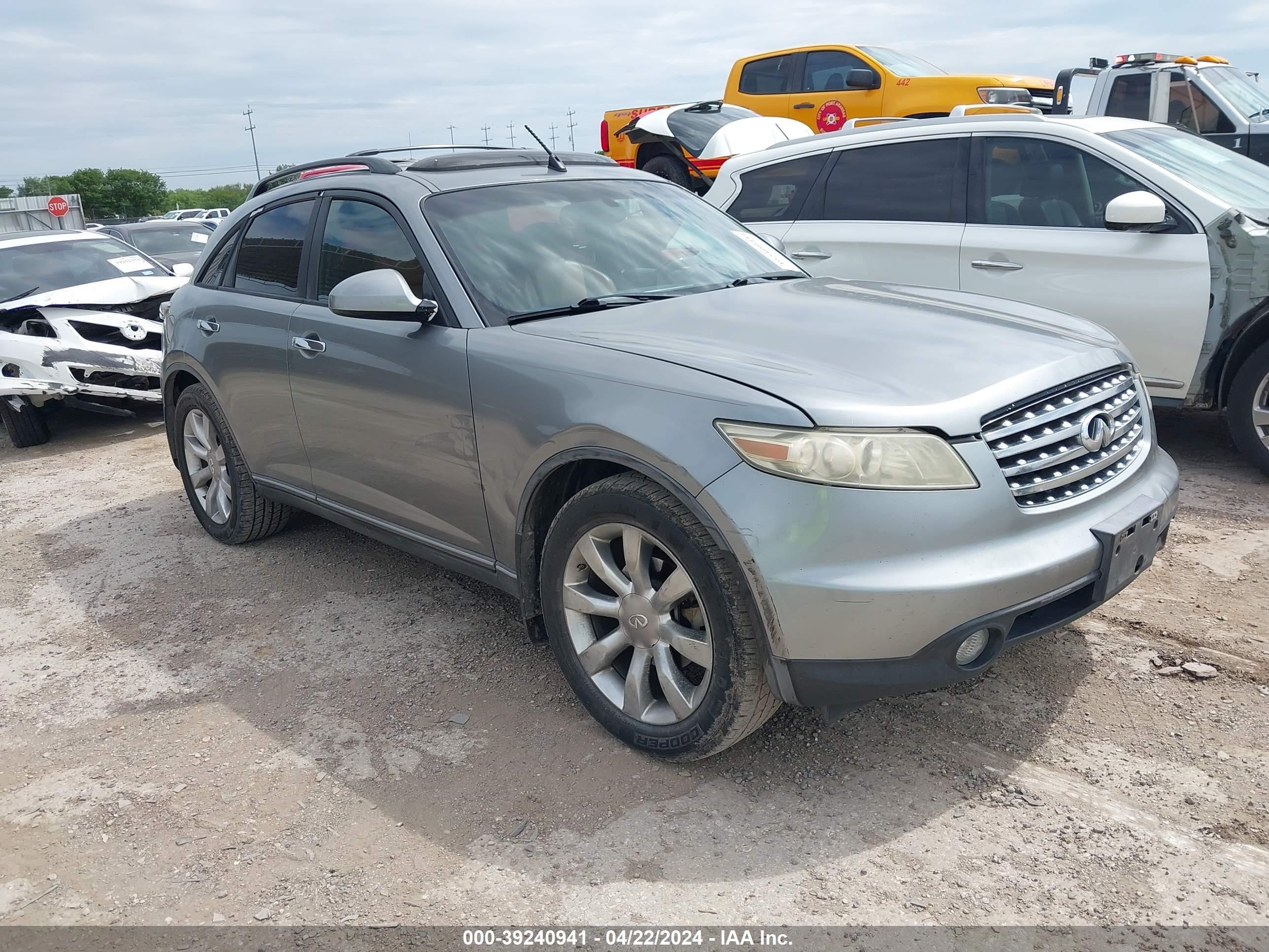 infiniti fx 2003 jnras08u13x103266