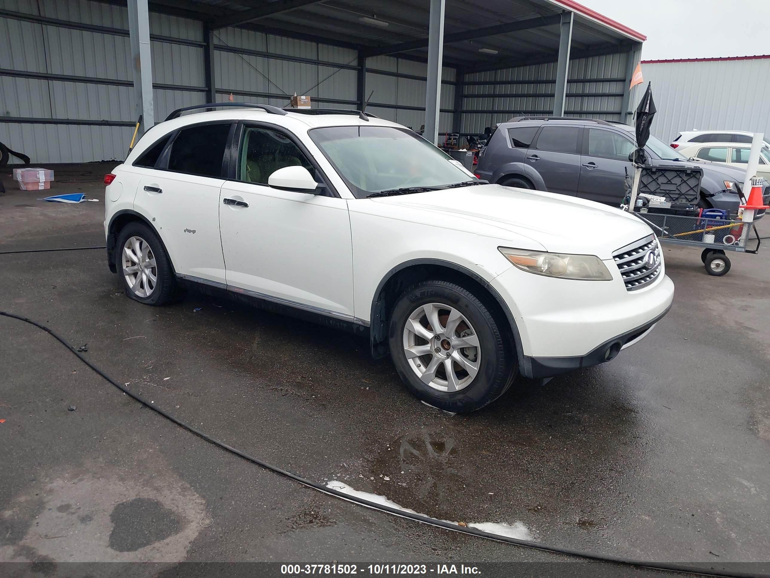 infiniti fx 2006 jnras08u56x104151