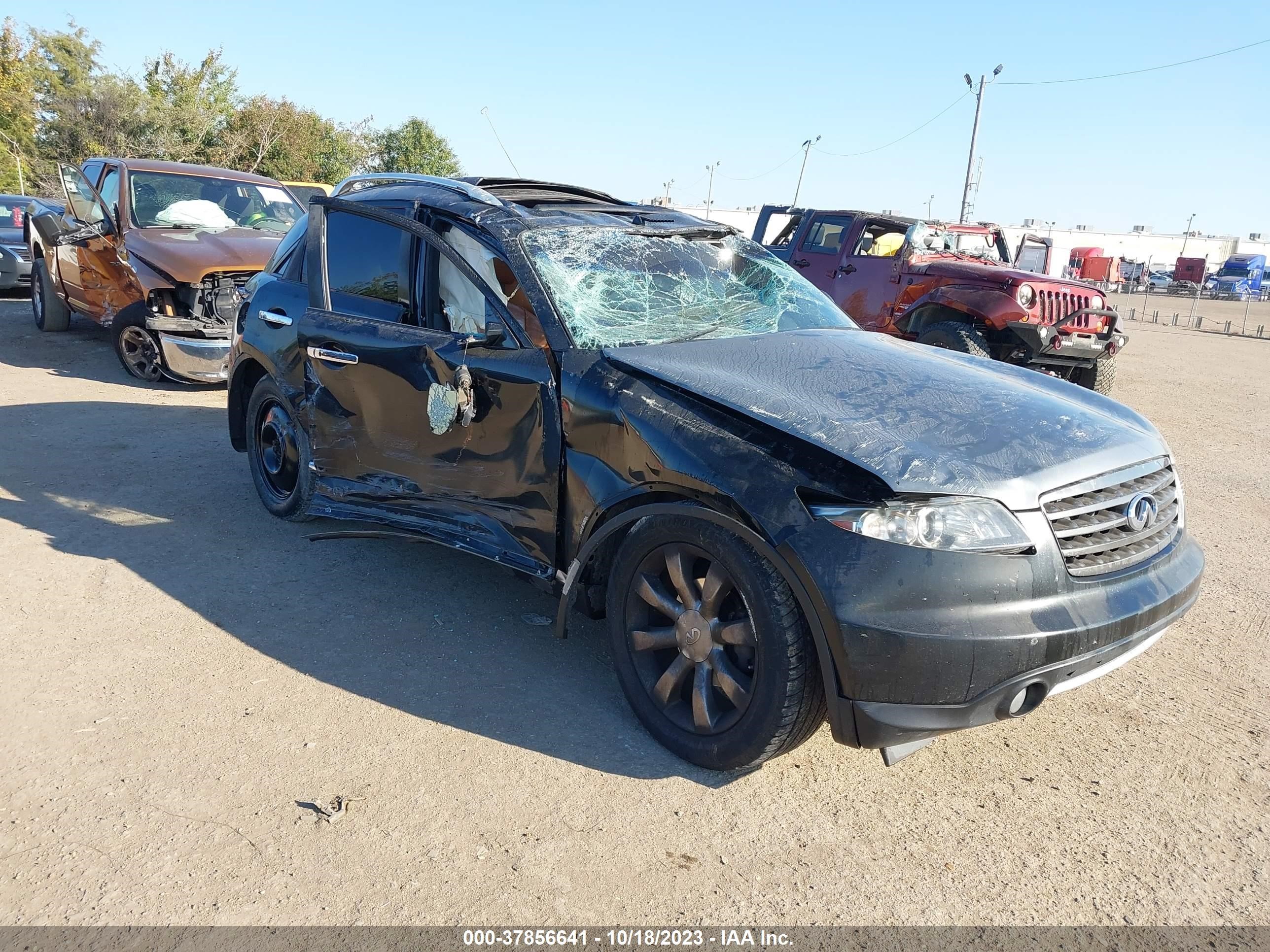 infiniti fx 2007 jnras08u67x101003