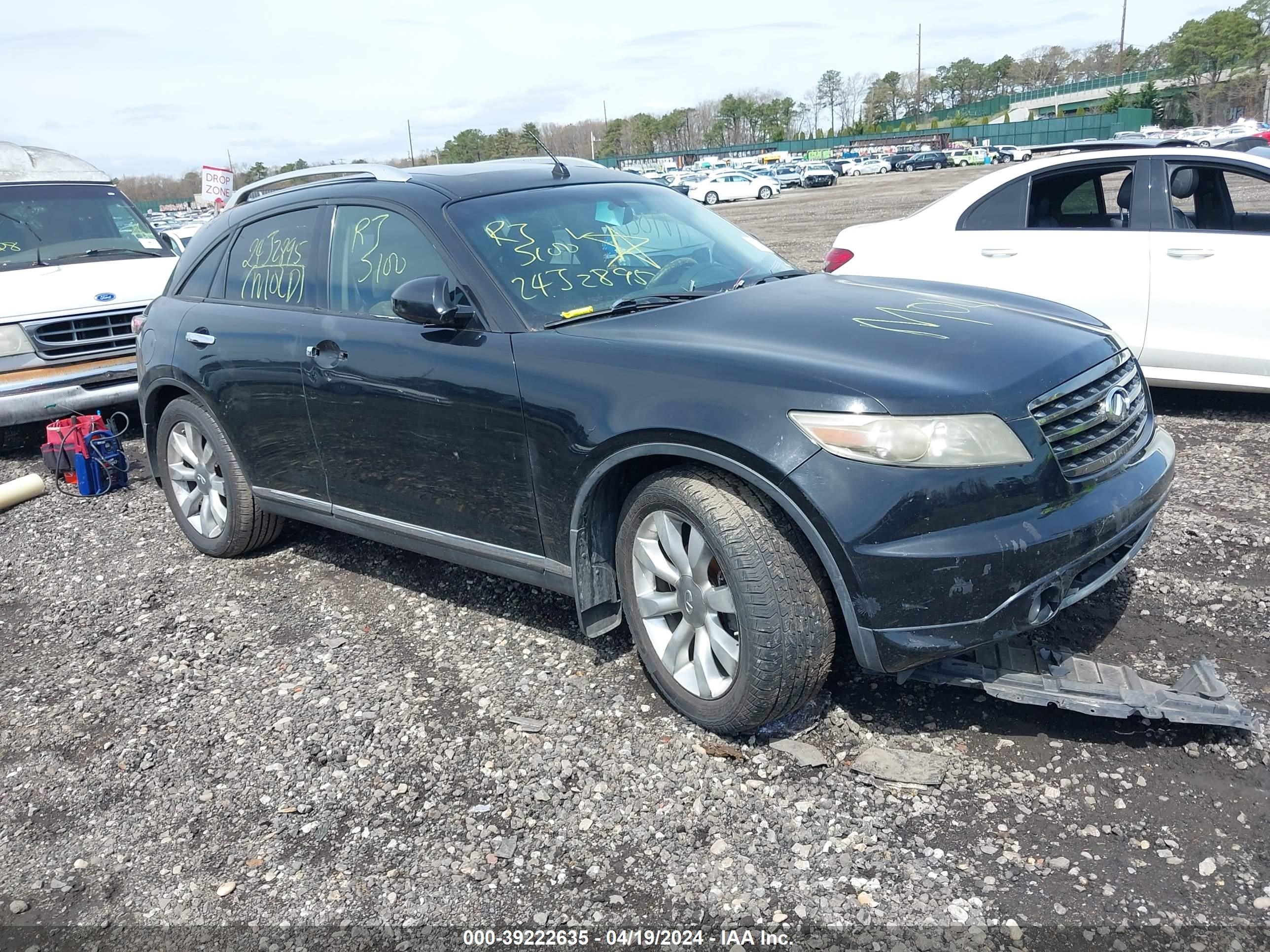 infiniti fx 2008 jnras08u78x102629