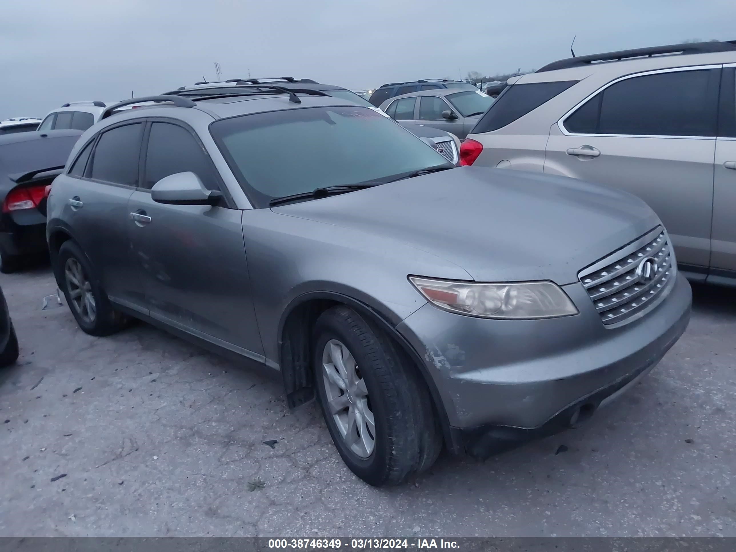 infiniti fx 2006 jnras08u86x102720