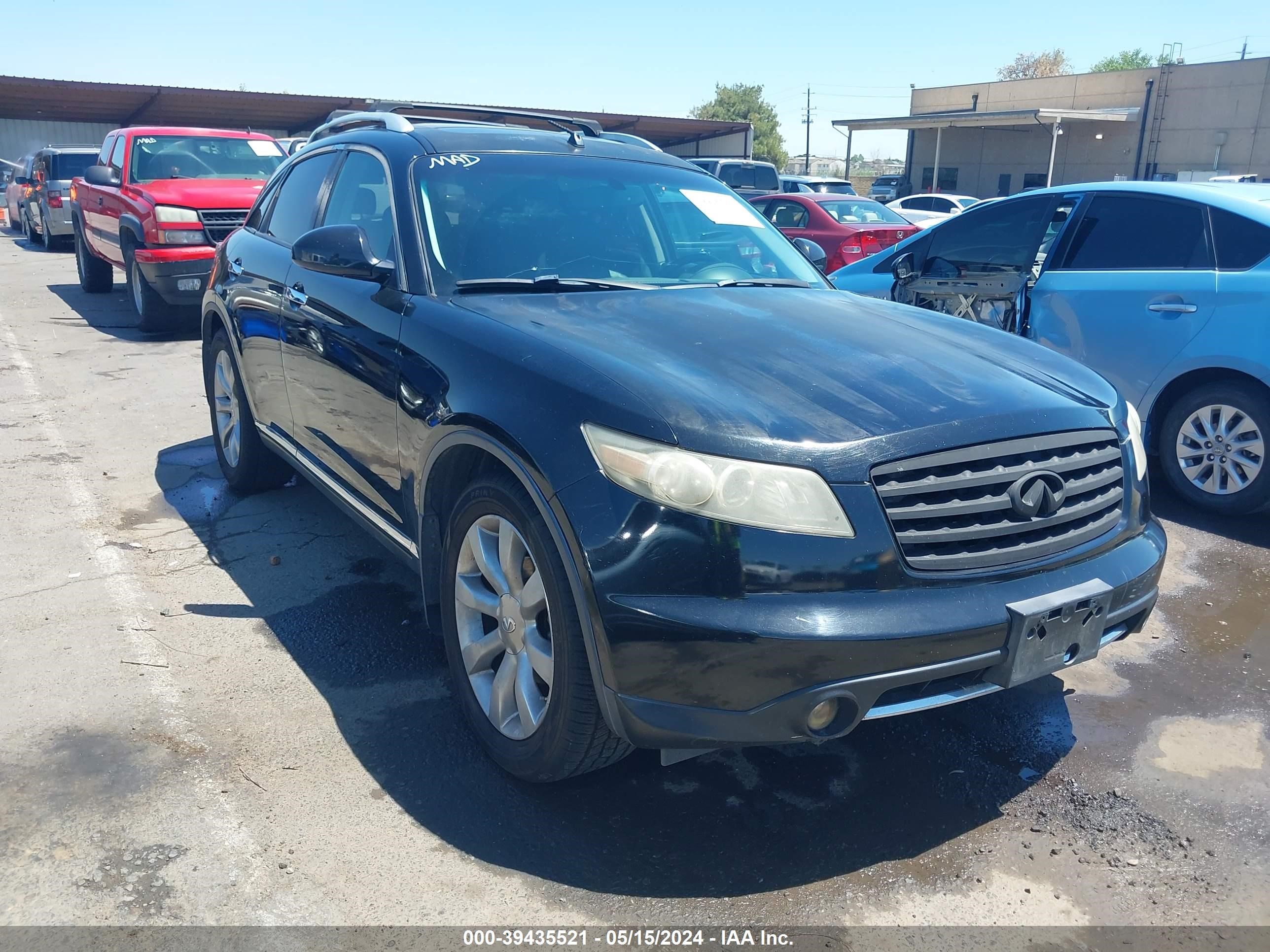 infiniti fx 2007 jnras08u97x100072