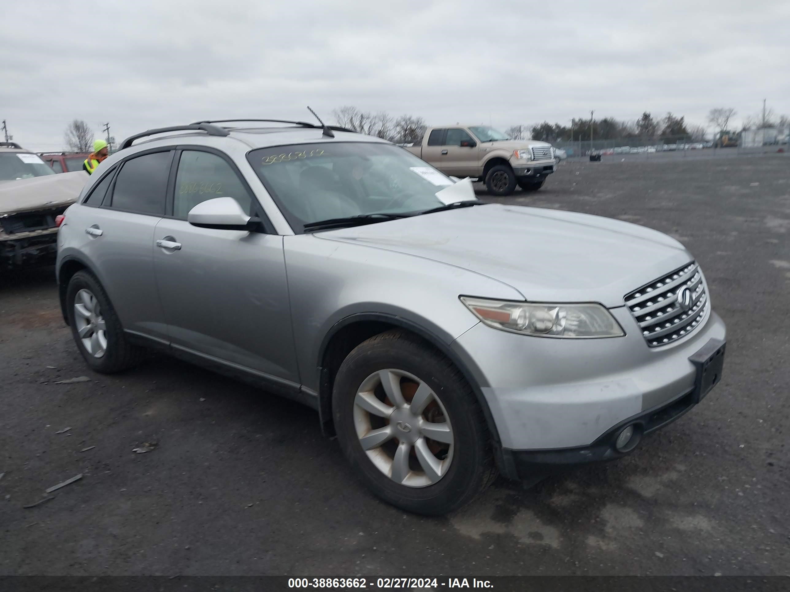 infiniti fx 2005 jnras08w15x215828