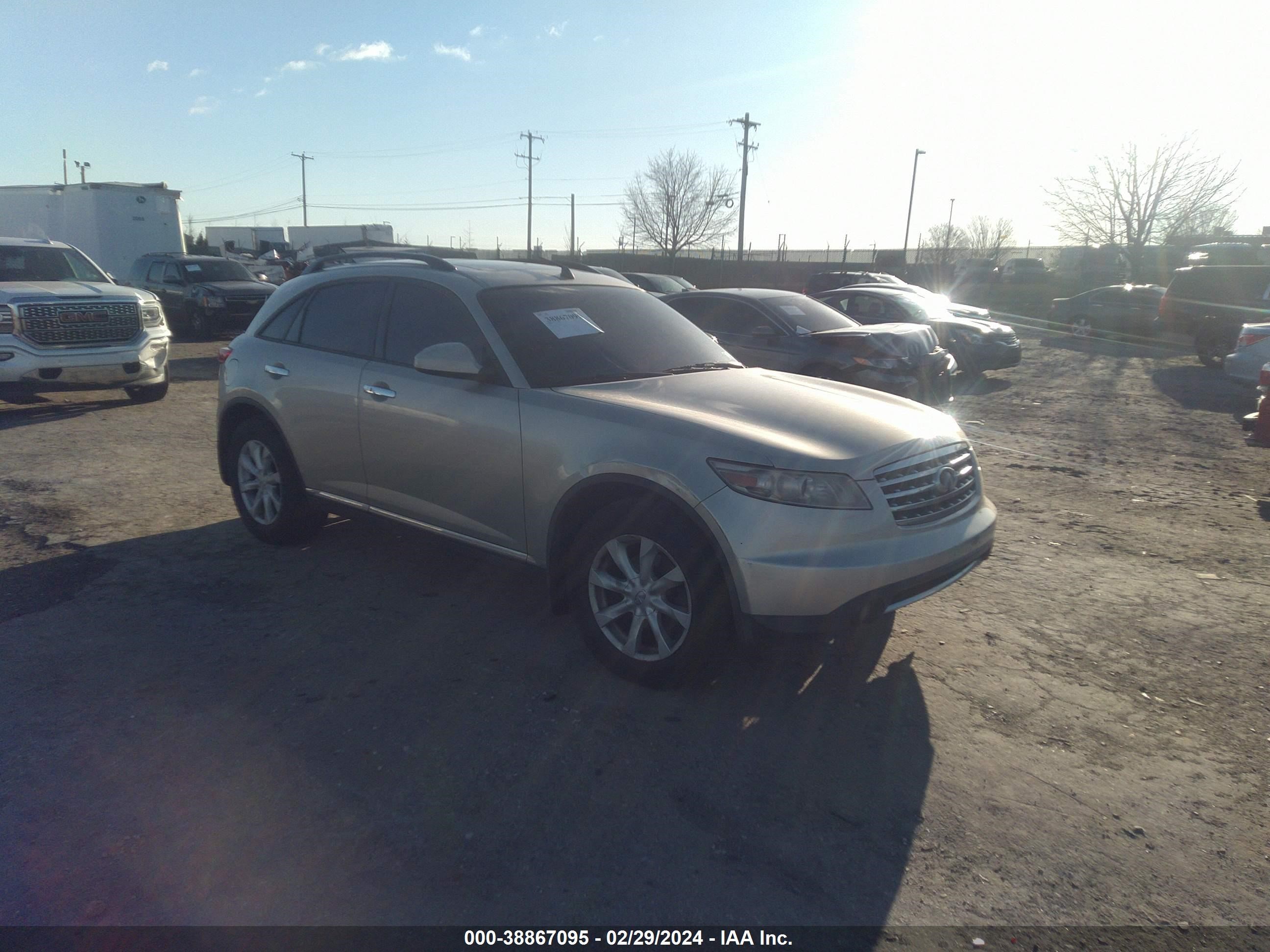 infiniti fx 2006 jnras08w26x210719