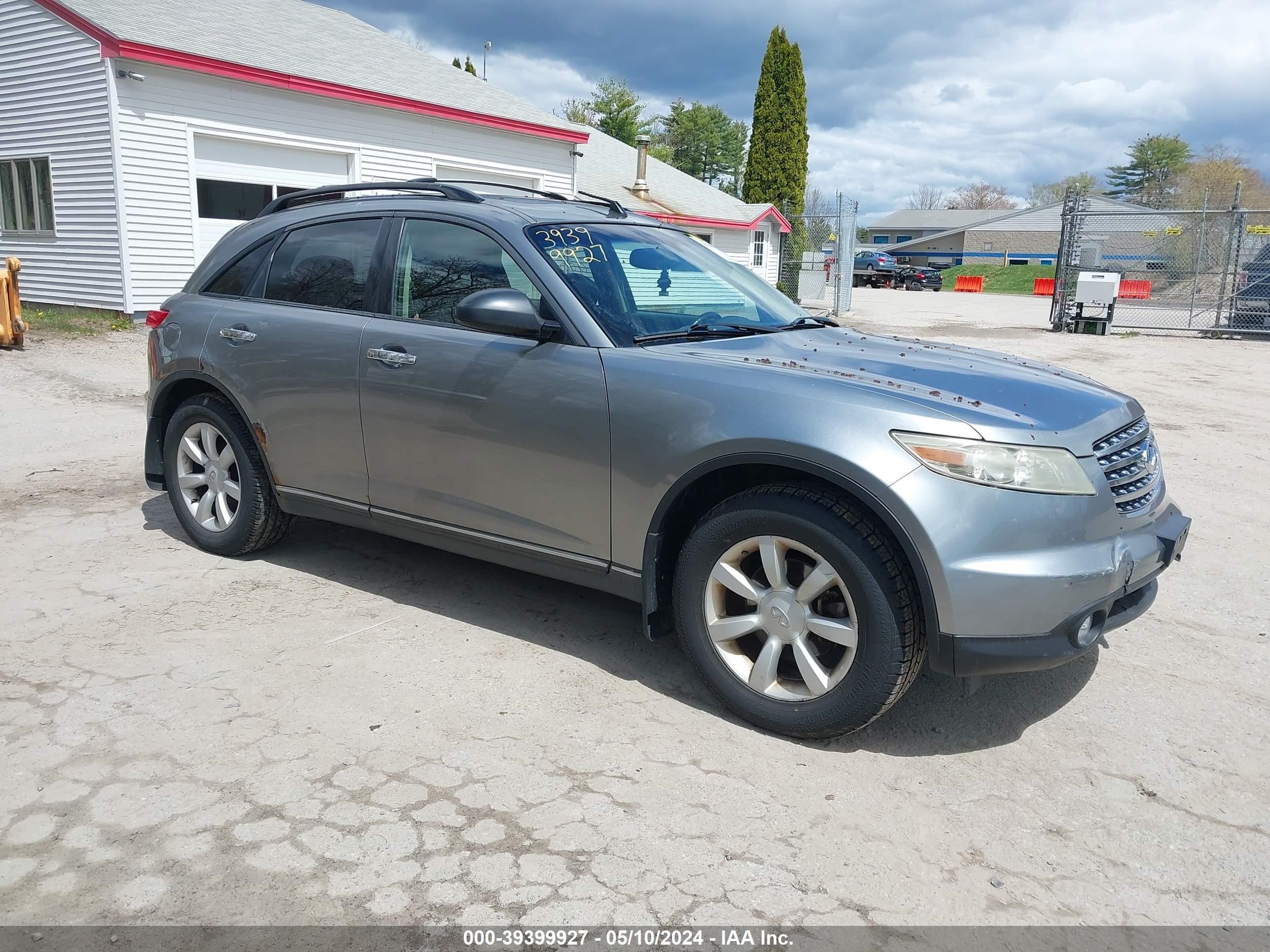 infiniti fx 2005 jnras08w35x206290