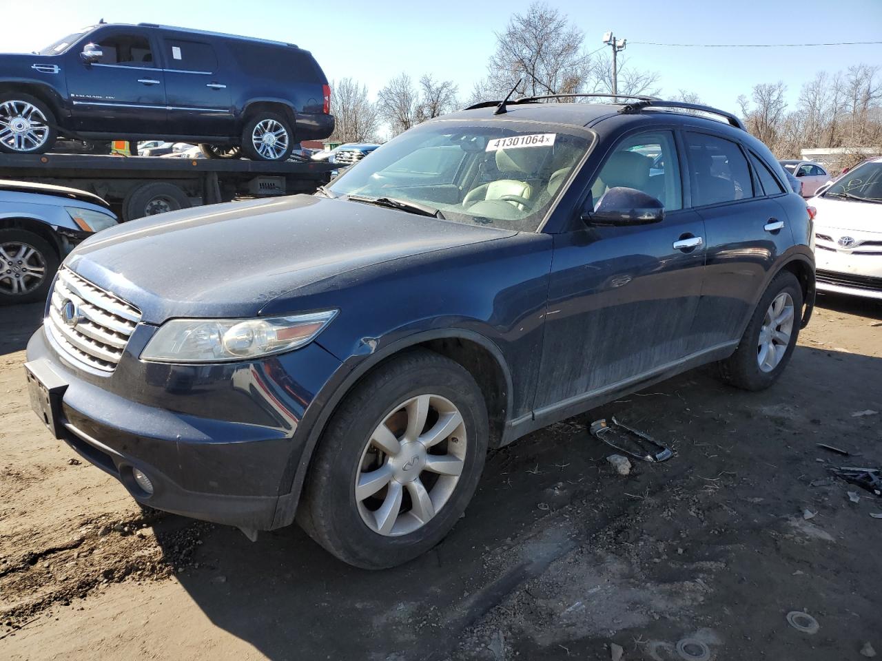 infiniti fx 2005 jnras08w45x211627