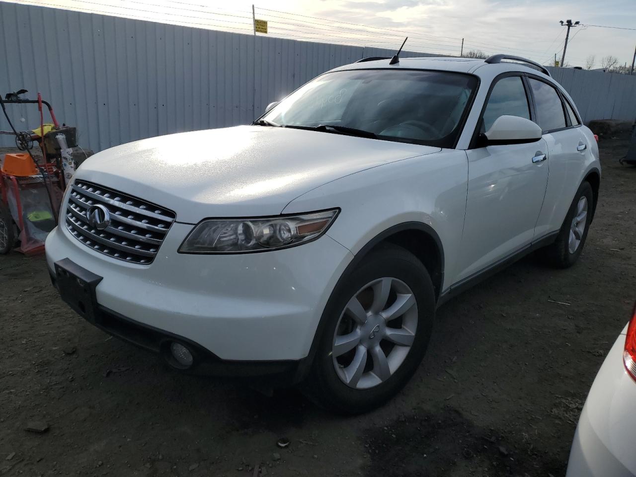 infiniti fx 2005 jnras08w65x210687