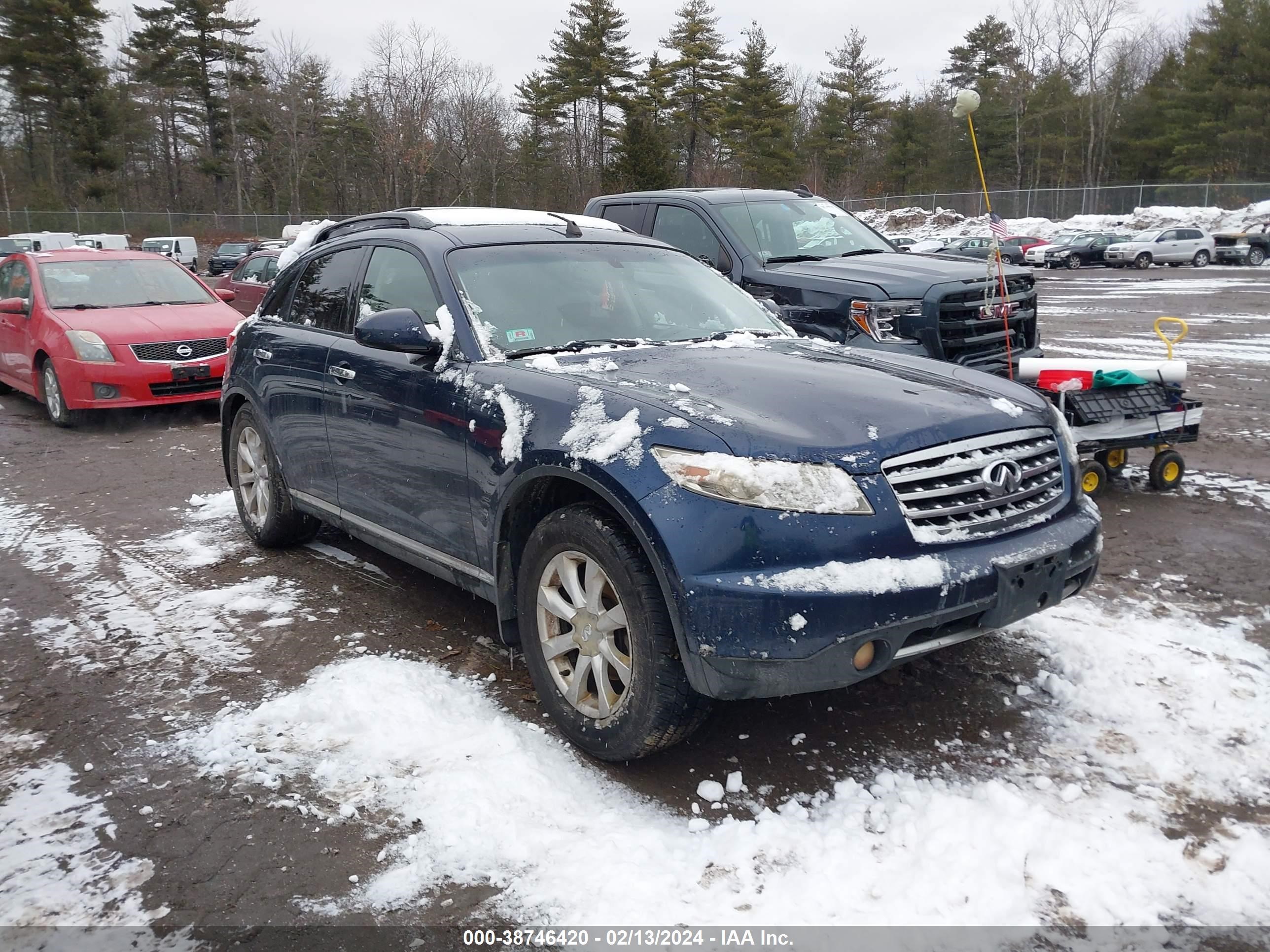 infiniti fx 2006 jnras08w66x203045