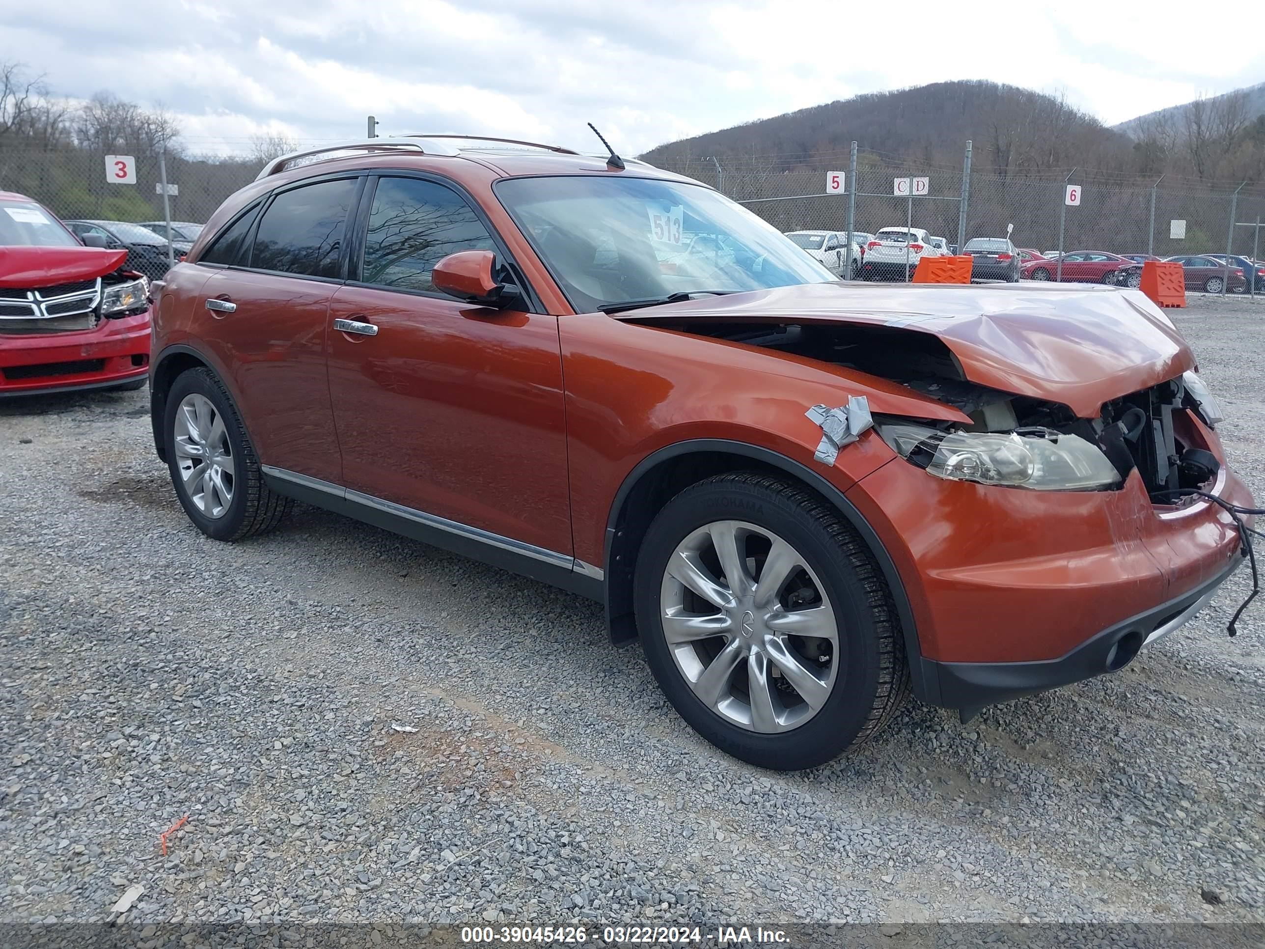 infiniti fx 2008 jnras08w68x209401