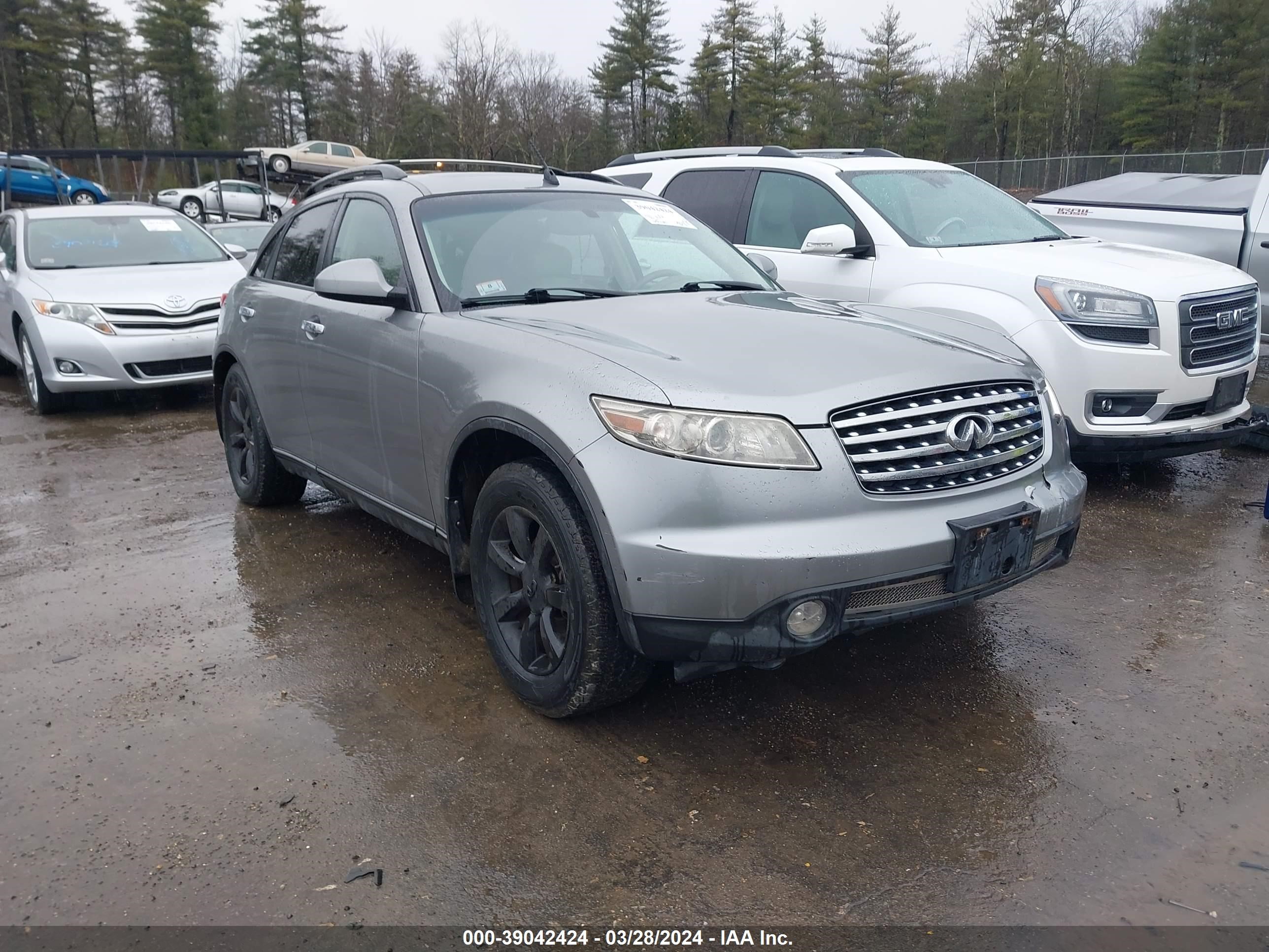 infiniti fx 2005 jnras08w75x209970